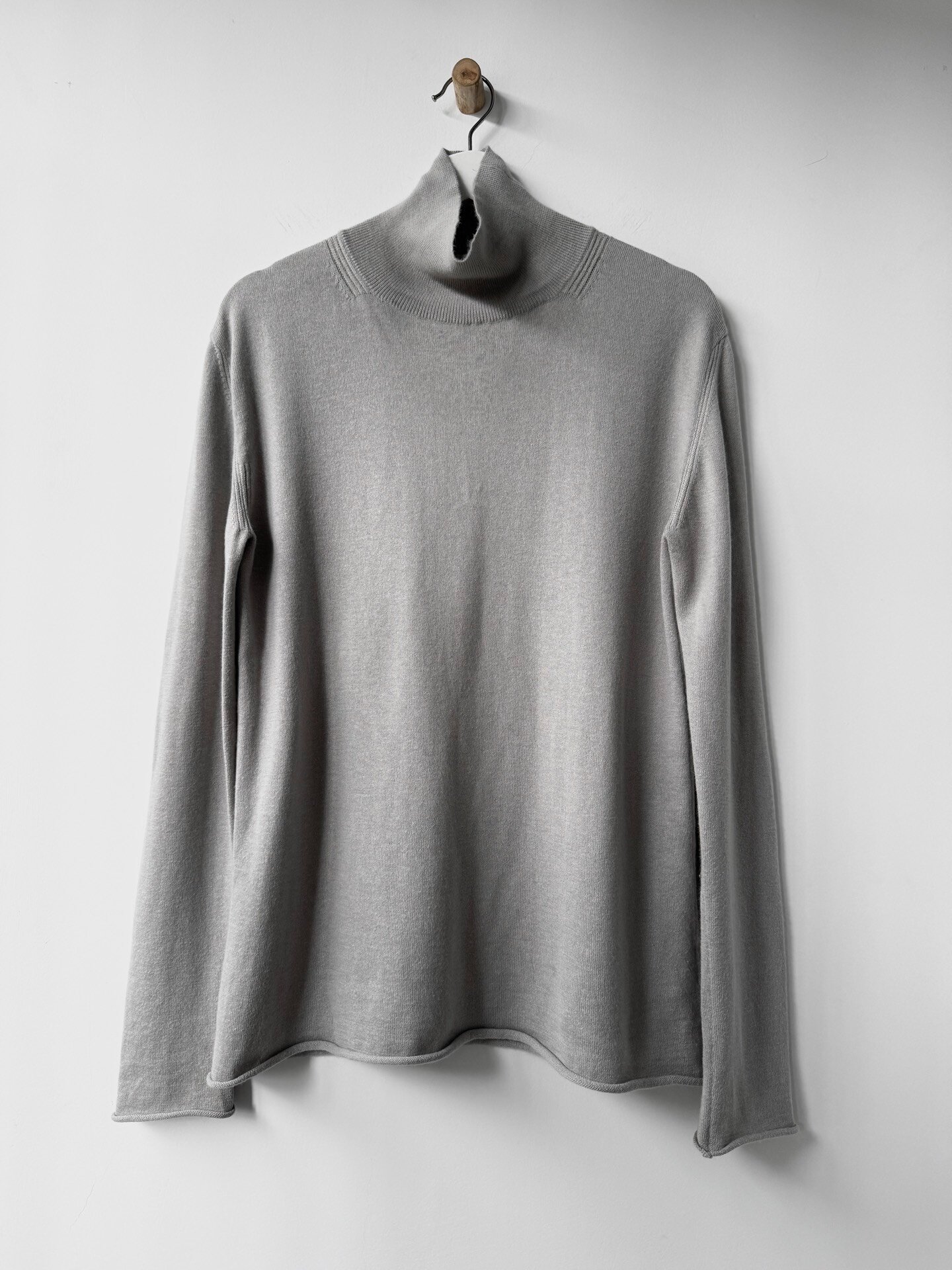 Yohji Yamamoto Y's Men's Turtleneck Top — front