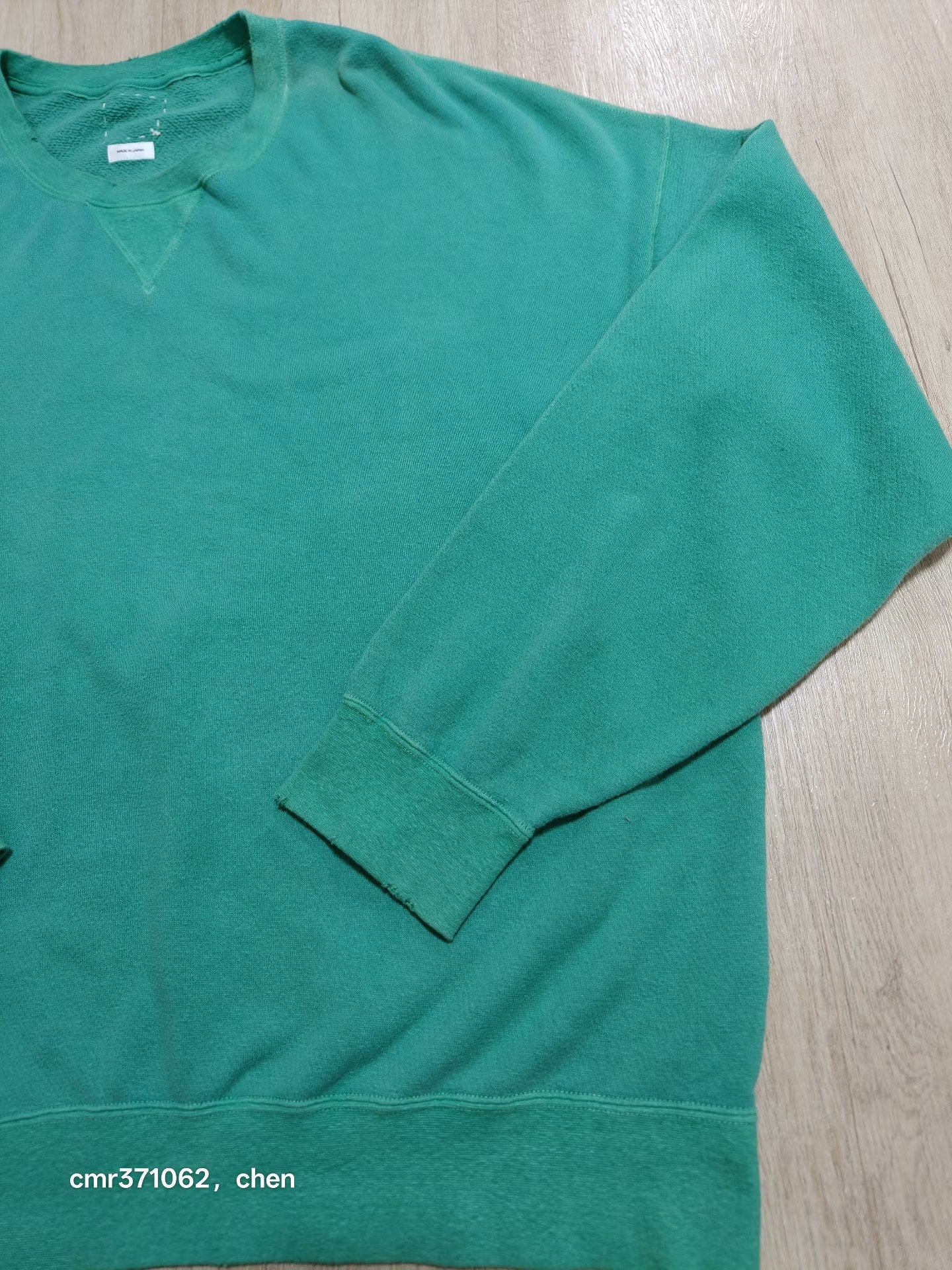 VISVIM 21AW AMPLUS SWEAT L/S — detail