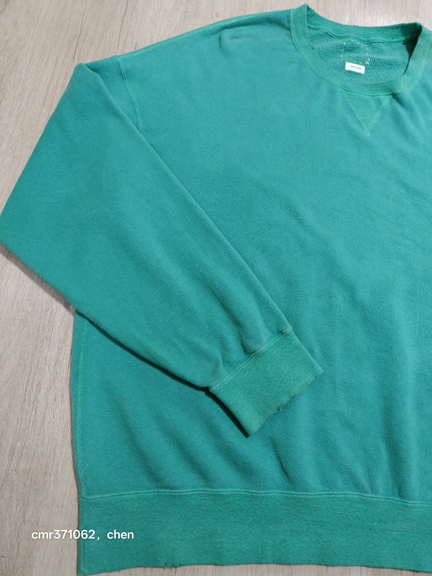 VISVIM 21AW AMPLUS SWEAT L/S — back