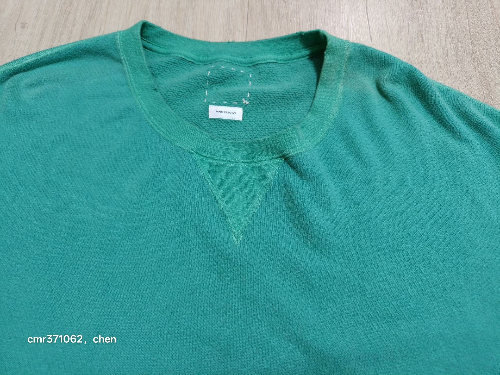 VISVIM 21AW AMPLUS SWEAT L/S — front