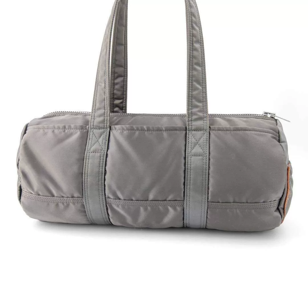 PORTER TANKER Silver Boston Bag — front