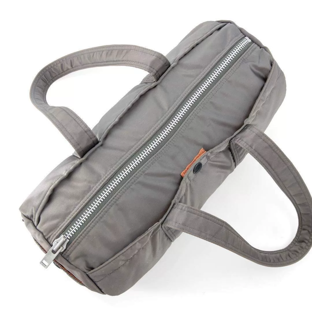 PORTER TANKER Silver Boston Bag — back
