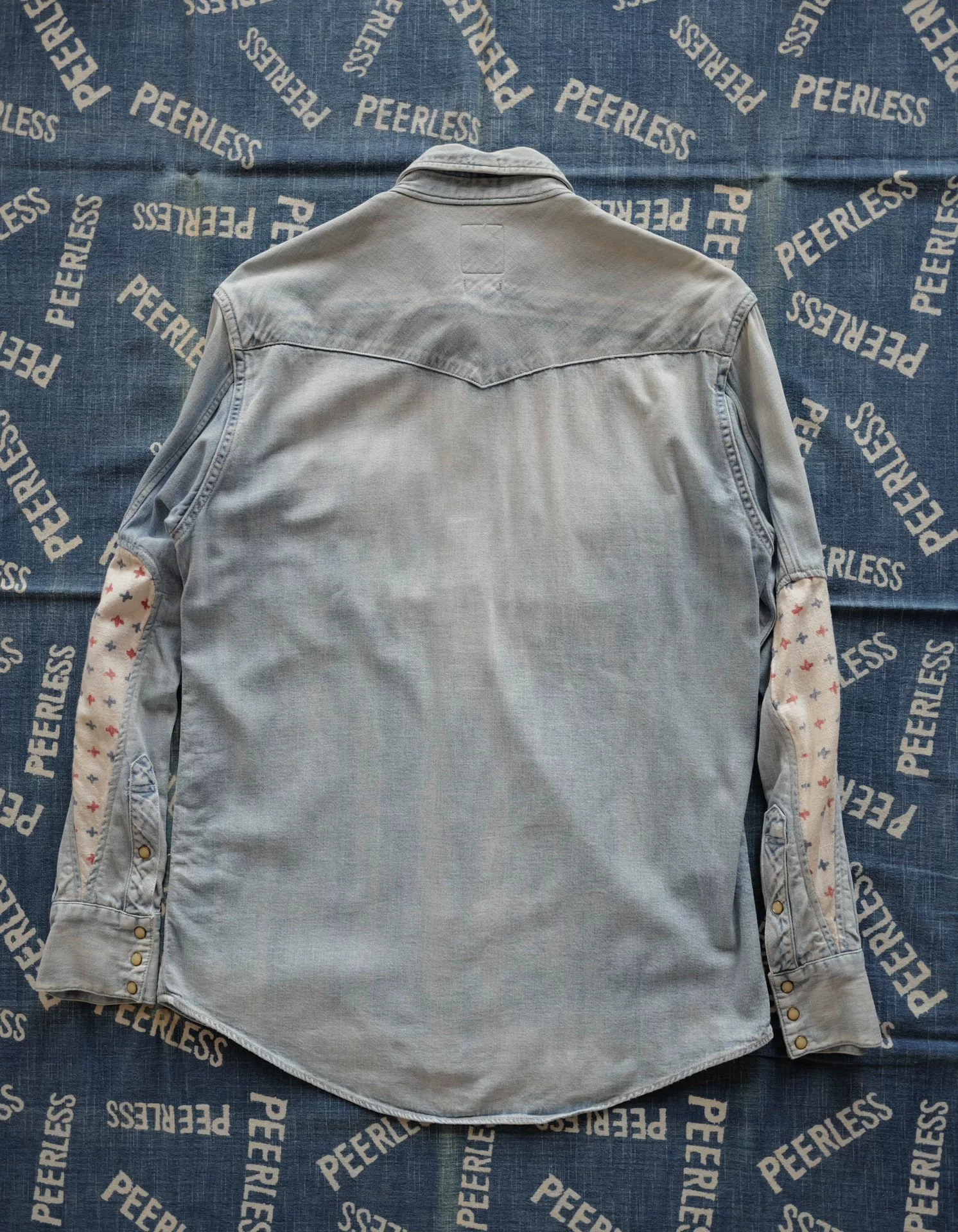 visvim 13ss Water Drop Cross Shirt — front