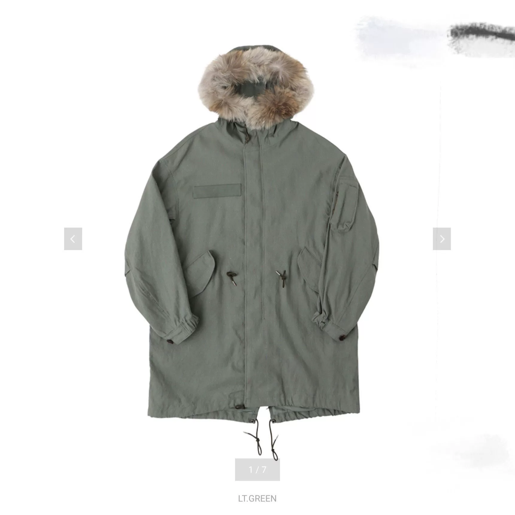 VISVIM 24AW SIX-FIVE FISHTAIL PARKA