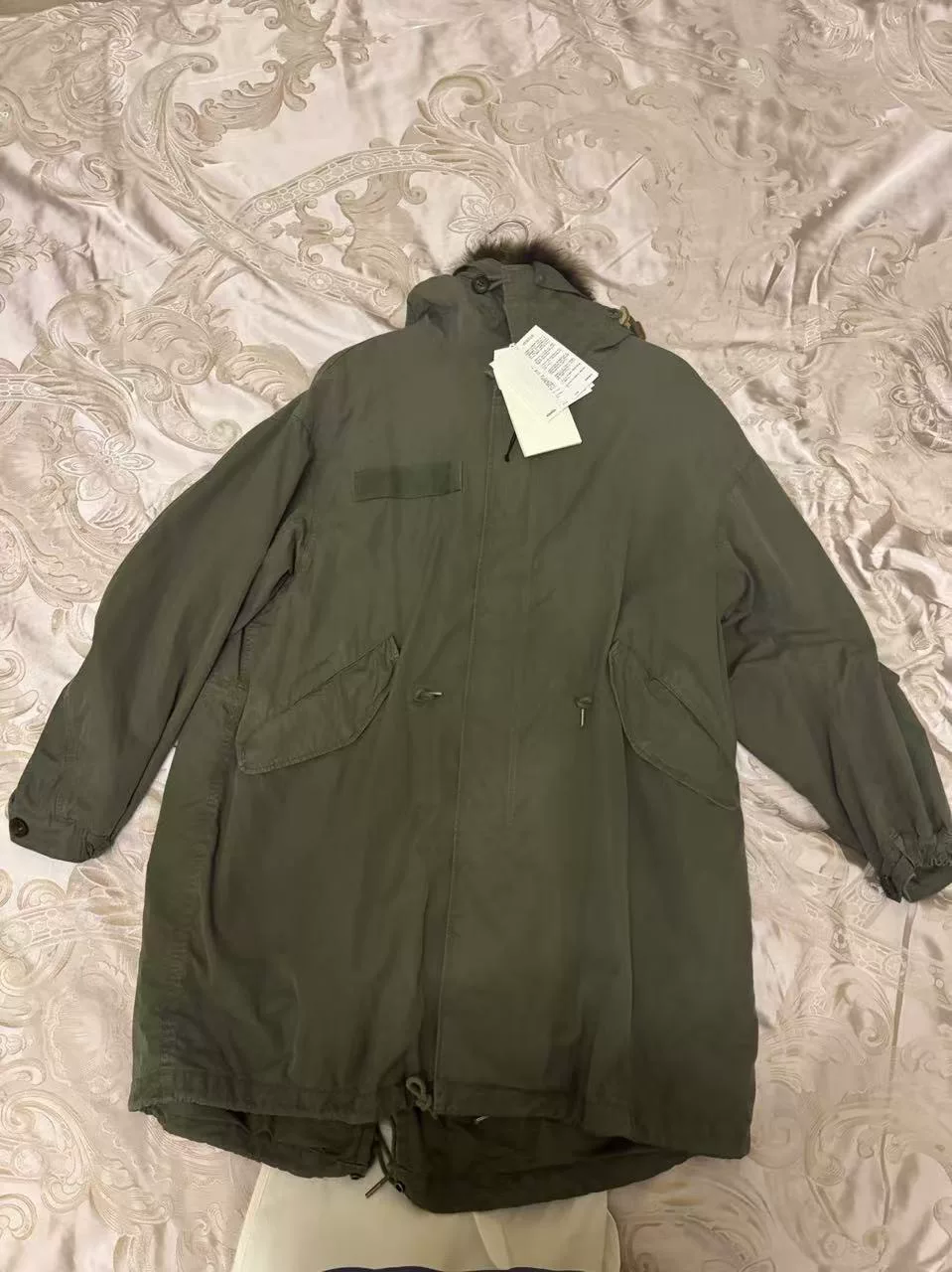 VISVIM 24AW SIX-FIVE FISHTAIL PARKA — front