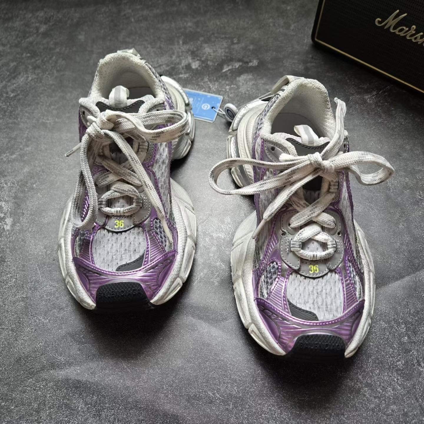 Balenciaga 3XL Multi Color Sneakers — front