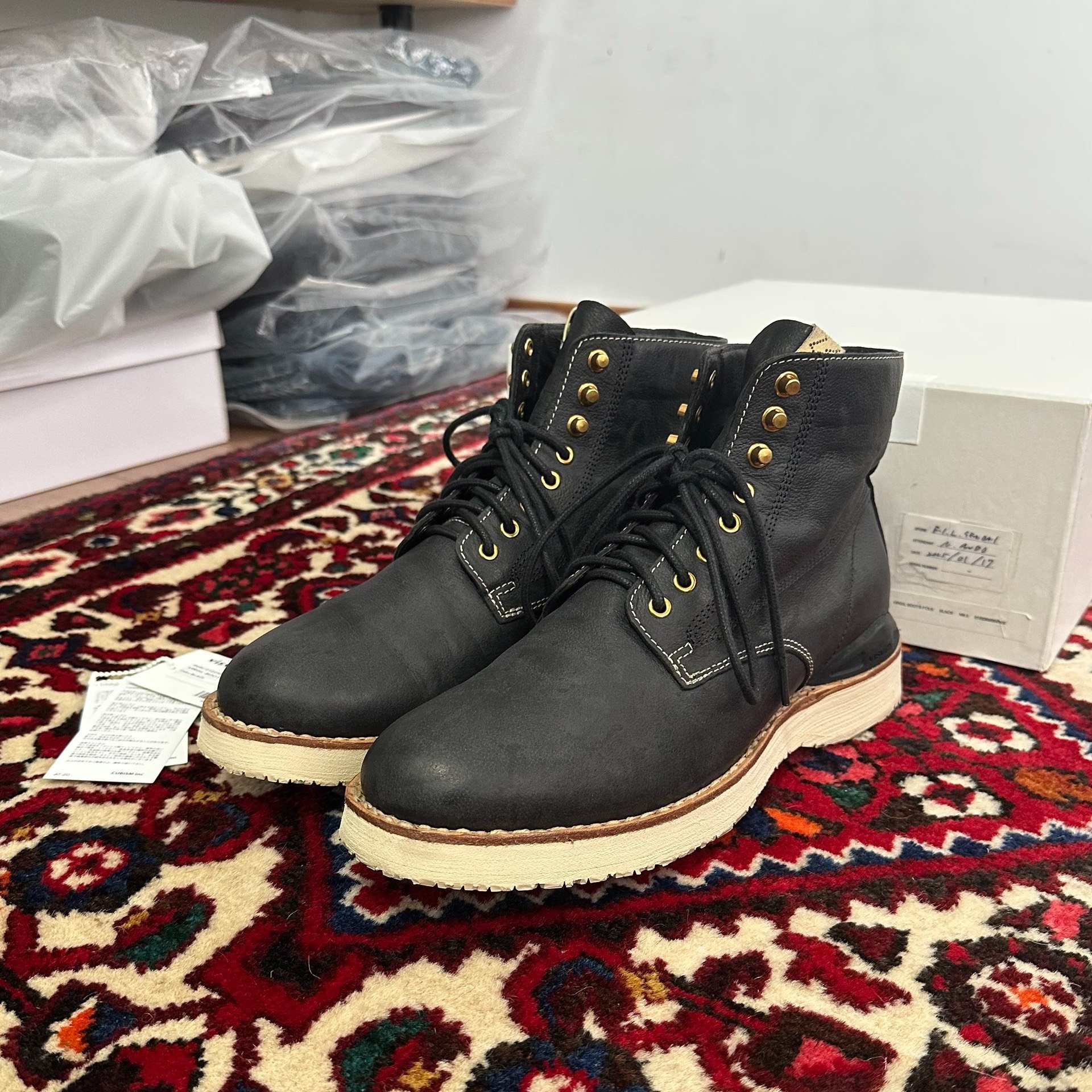 visvim Virgil Boots Folk 22AW — front