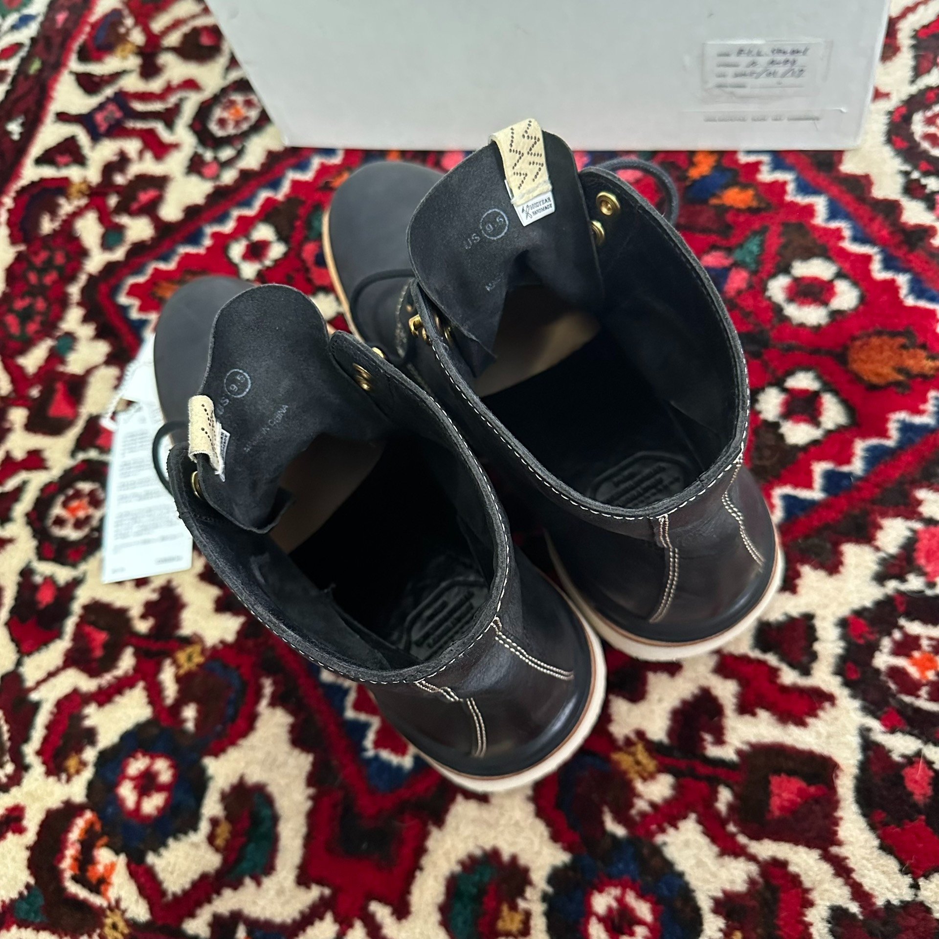 visvim Virgil Boots Folk 22AW — label