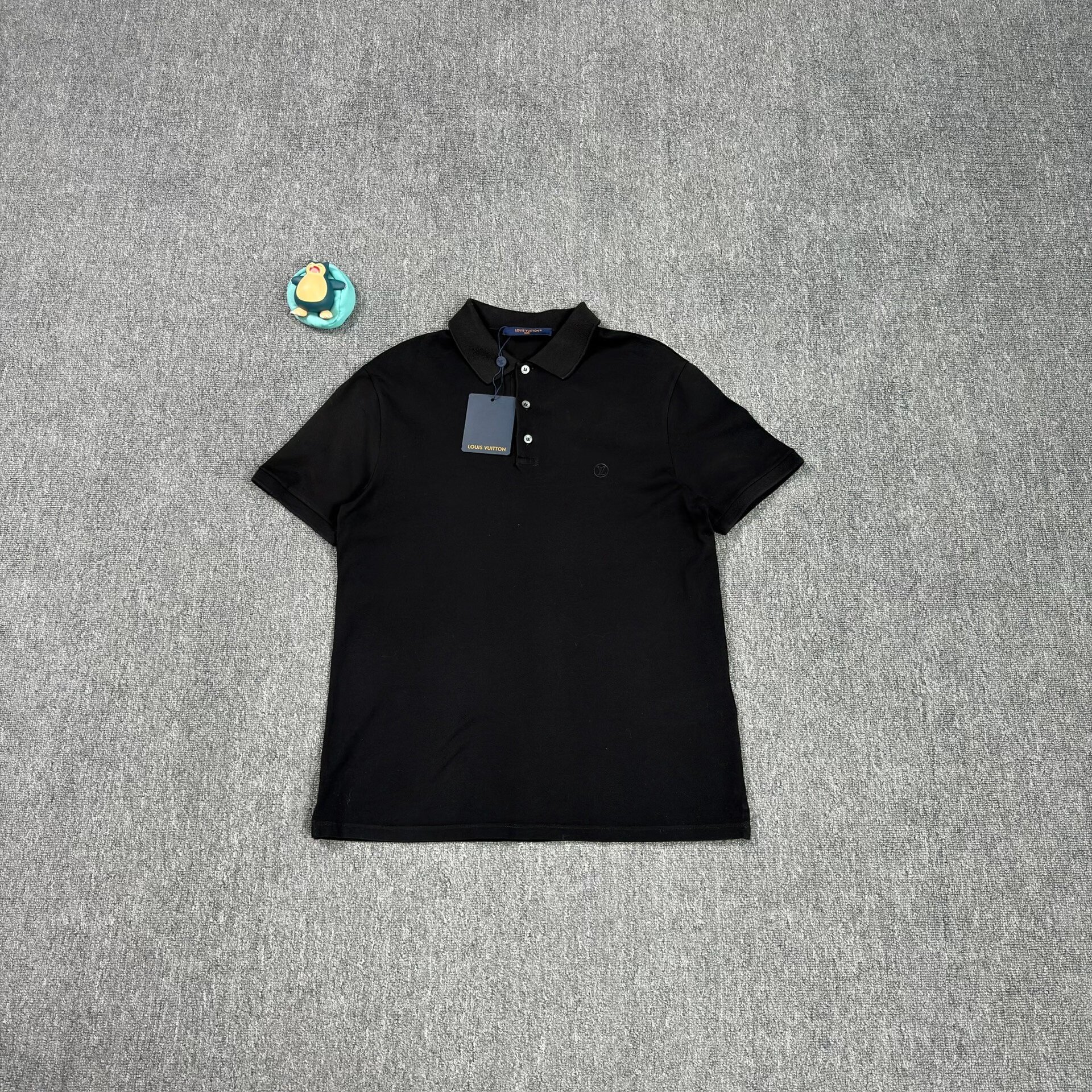Louis Vuitton Black Short-Sleeve Polo