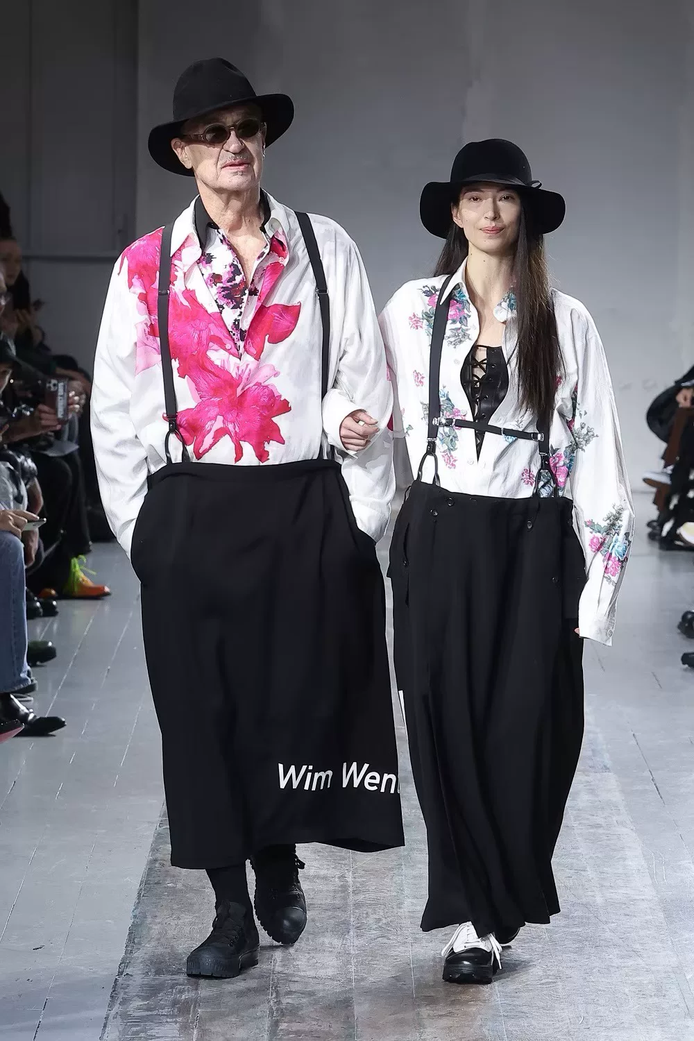 Yohji Yamamoto Pixel Floral Shirt — detail