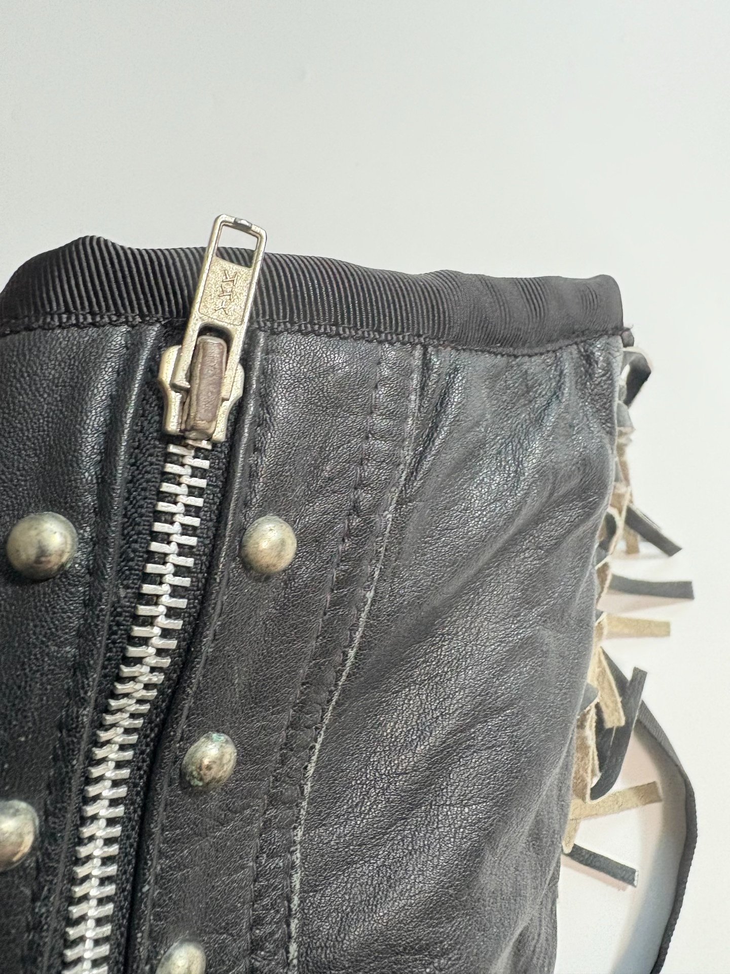 KAPITAL Leather Crossbody Bag — detail