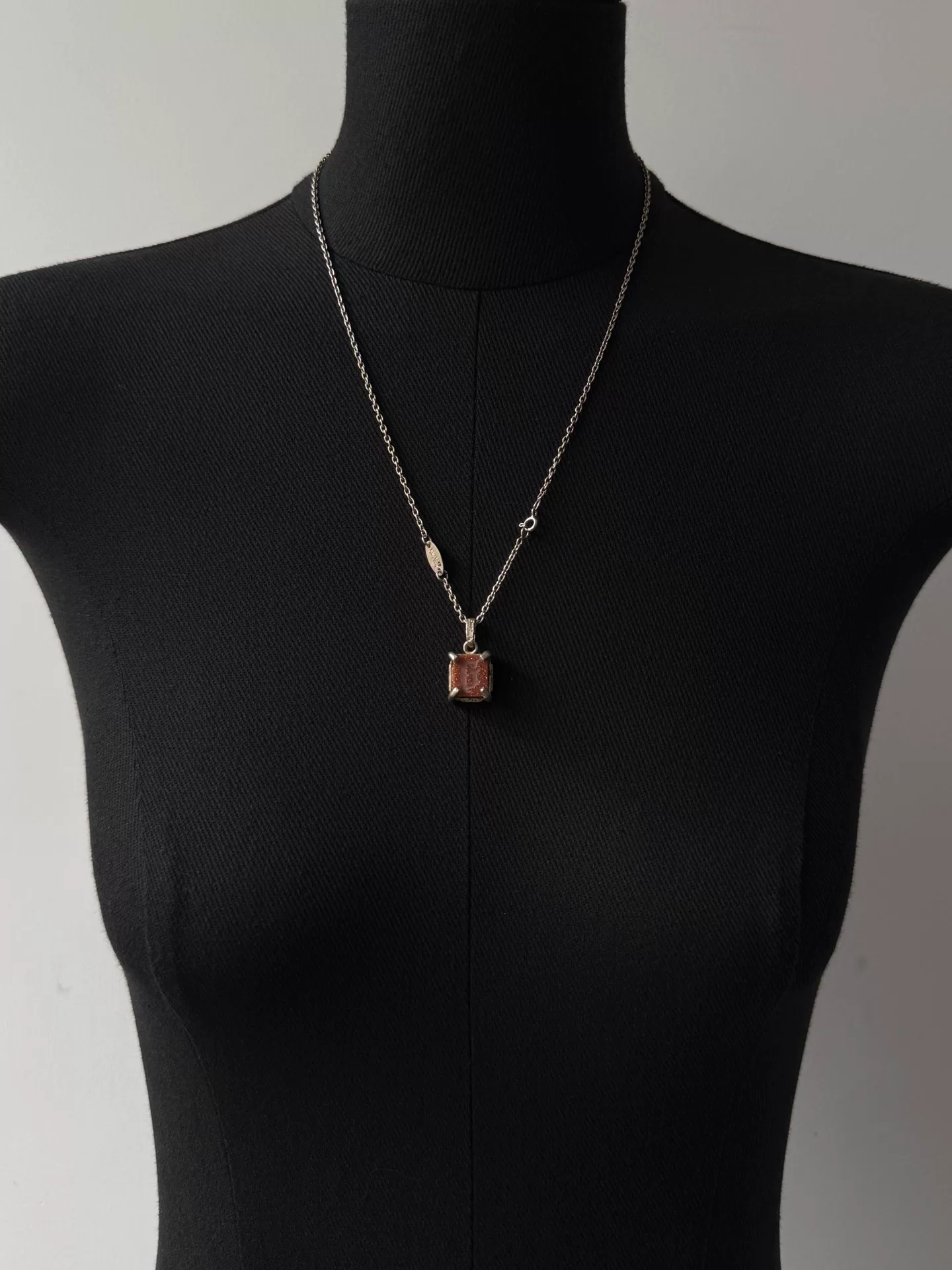 Jean Paul Gaultier JPG Pendant Necklace — front