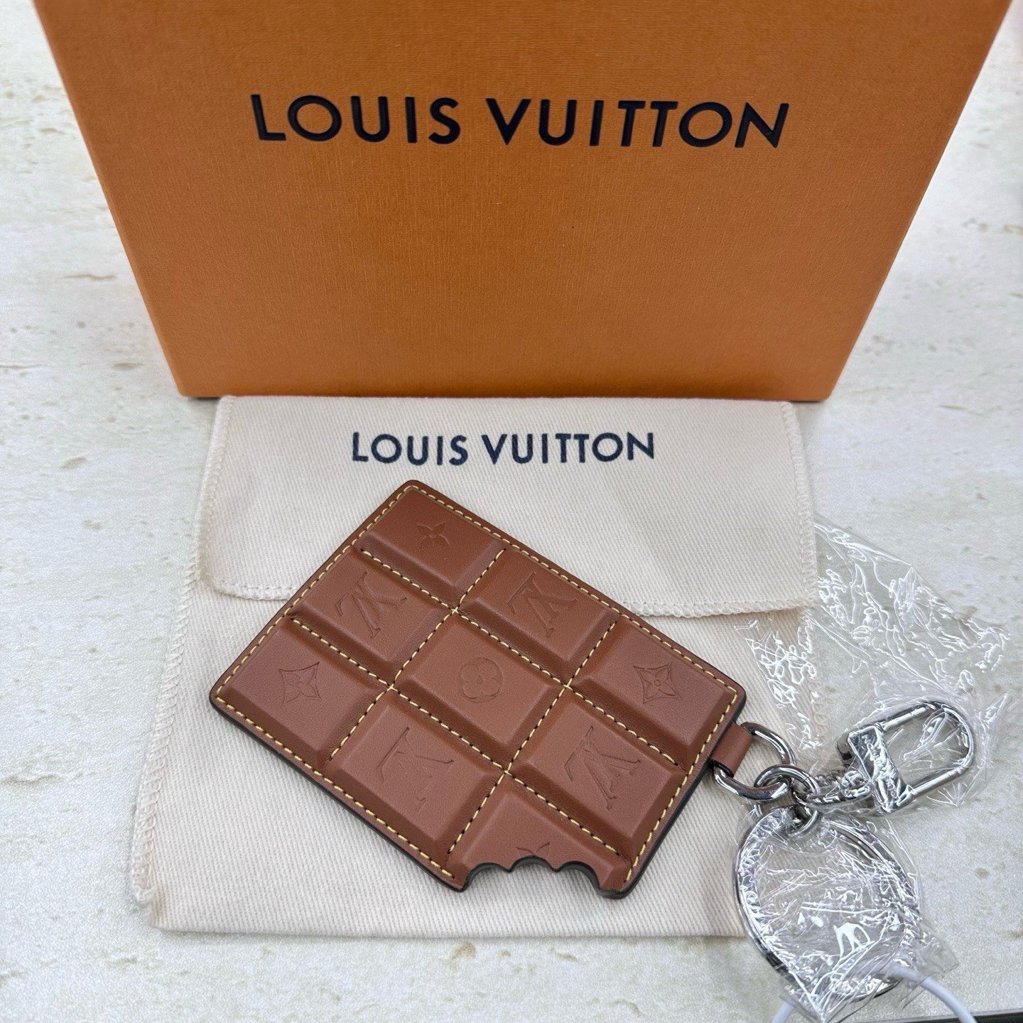 Louis Vuitton Chocolate Keychain