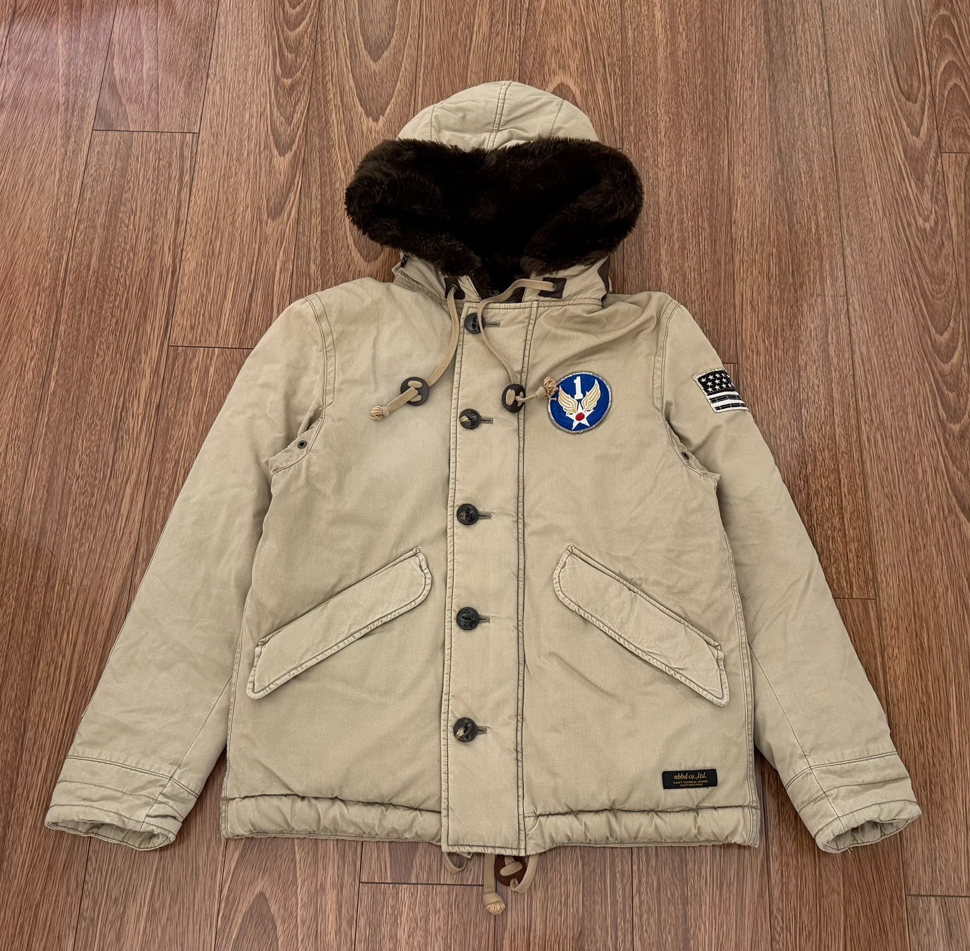 NEIGHBORHOOD B-11 C-JKT Military Down Jacket