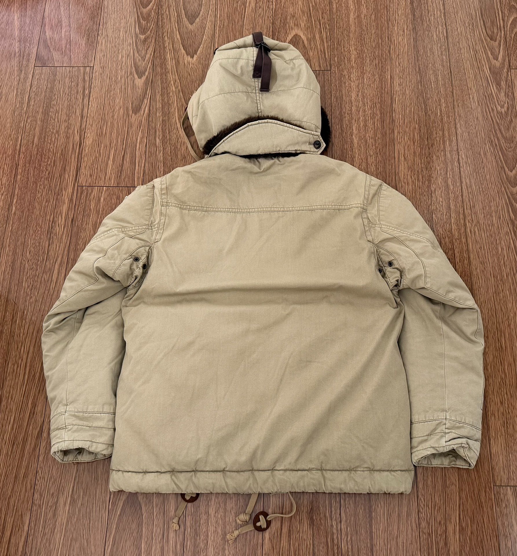 NEIGHBORHOOD B-11 C-JKT Military Down Jacket — front