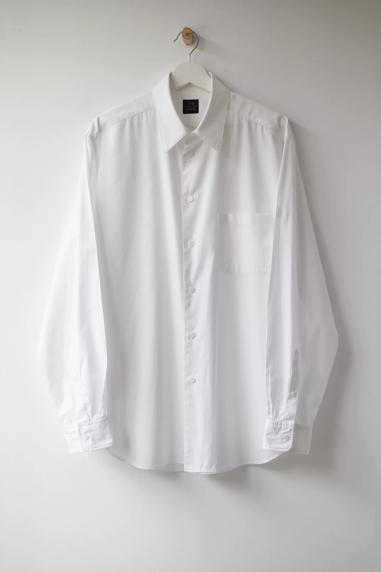 Yohji Yamamoto Minimalist White Shirt