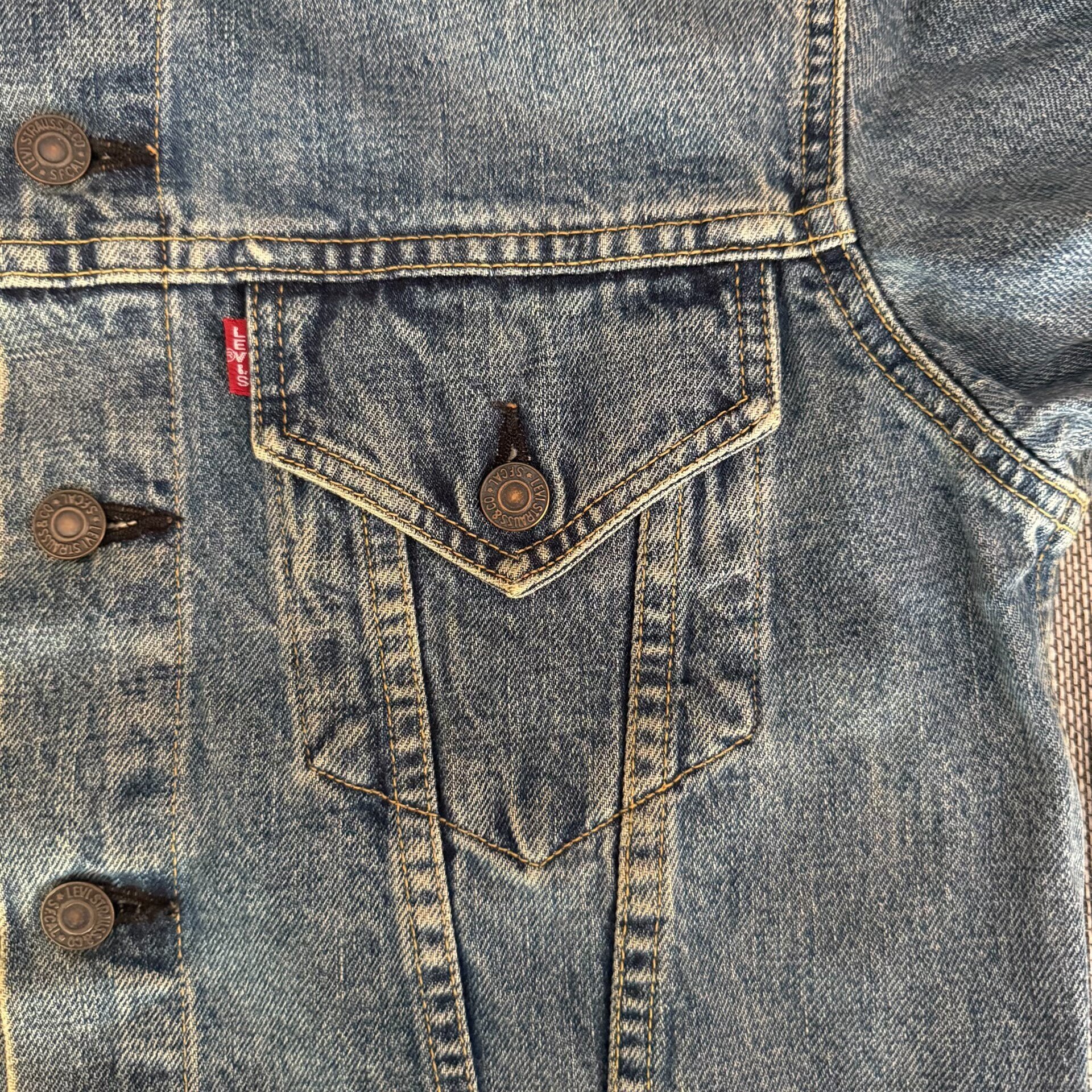 Levi's LVC71557 Type3 Denim Jacket — back