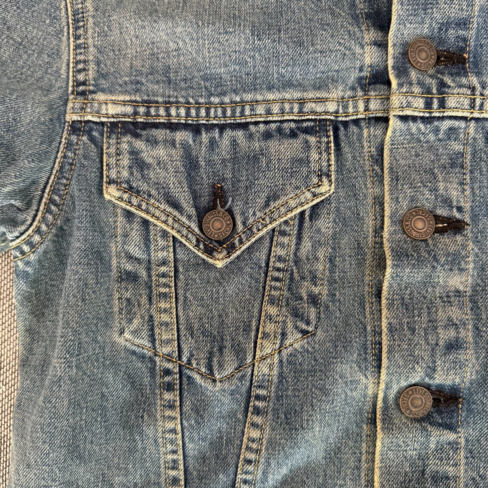 Levi's LVC71557 Type3 Denim Jacket — label