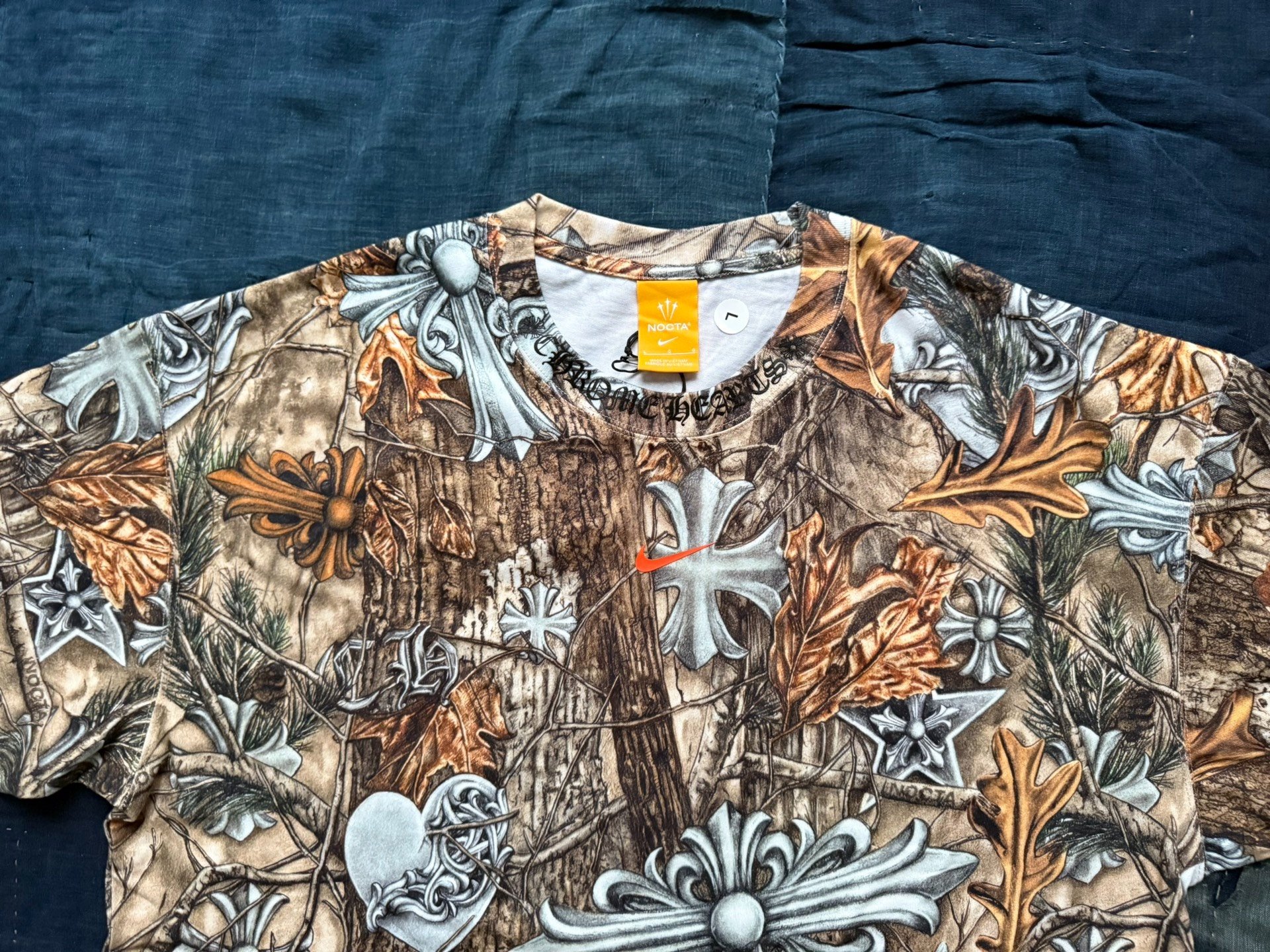 Chrome Hearts x Nike Nocta Drake Tee — detail