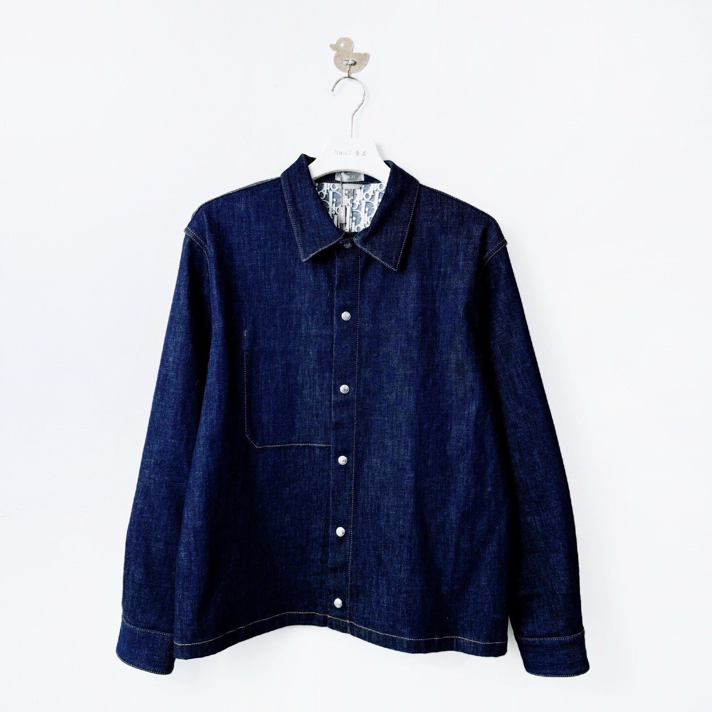 Dior Oblique Logo Denim Jacket