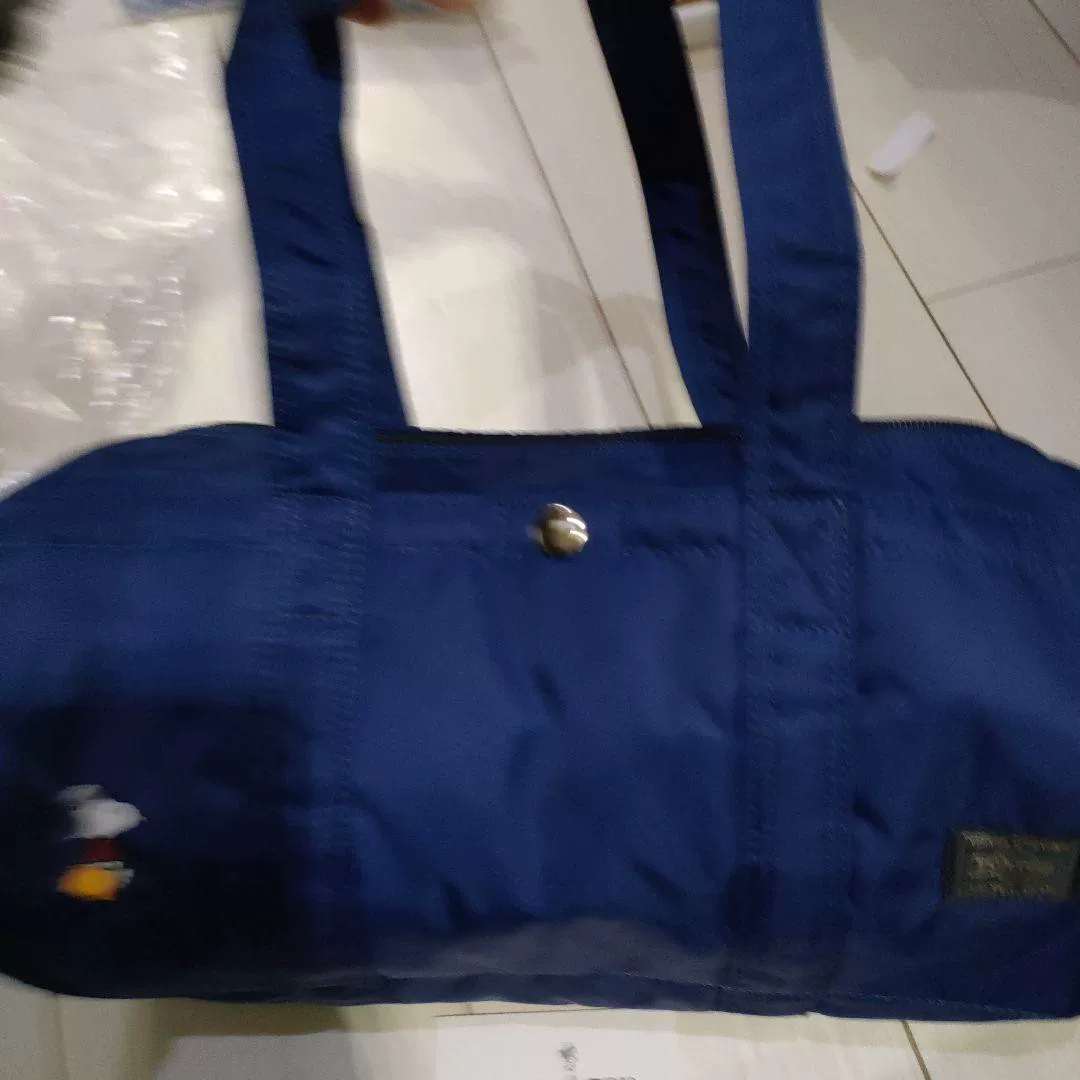 PORTER x Joe Porter x Peanuts Mini Boston Bag — detail