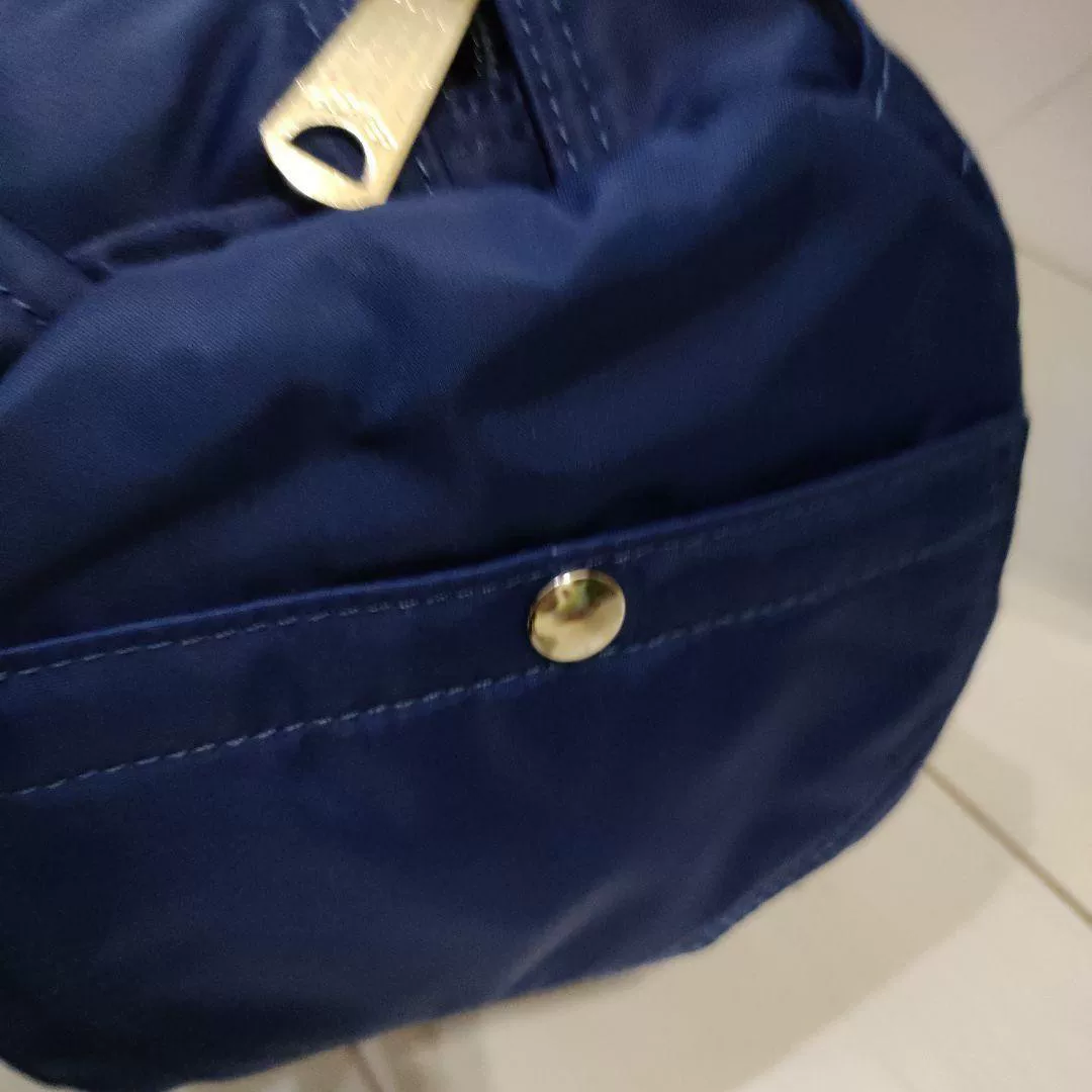PORTER x Joe Porter x Peanuts Mini Boston Bag — label