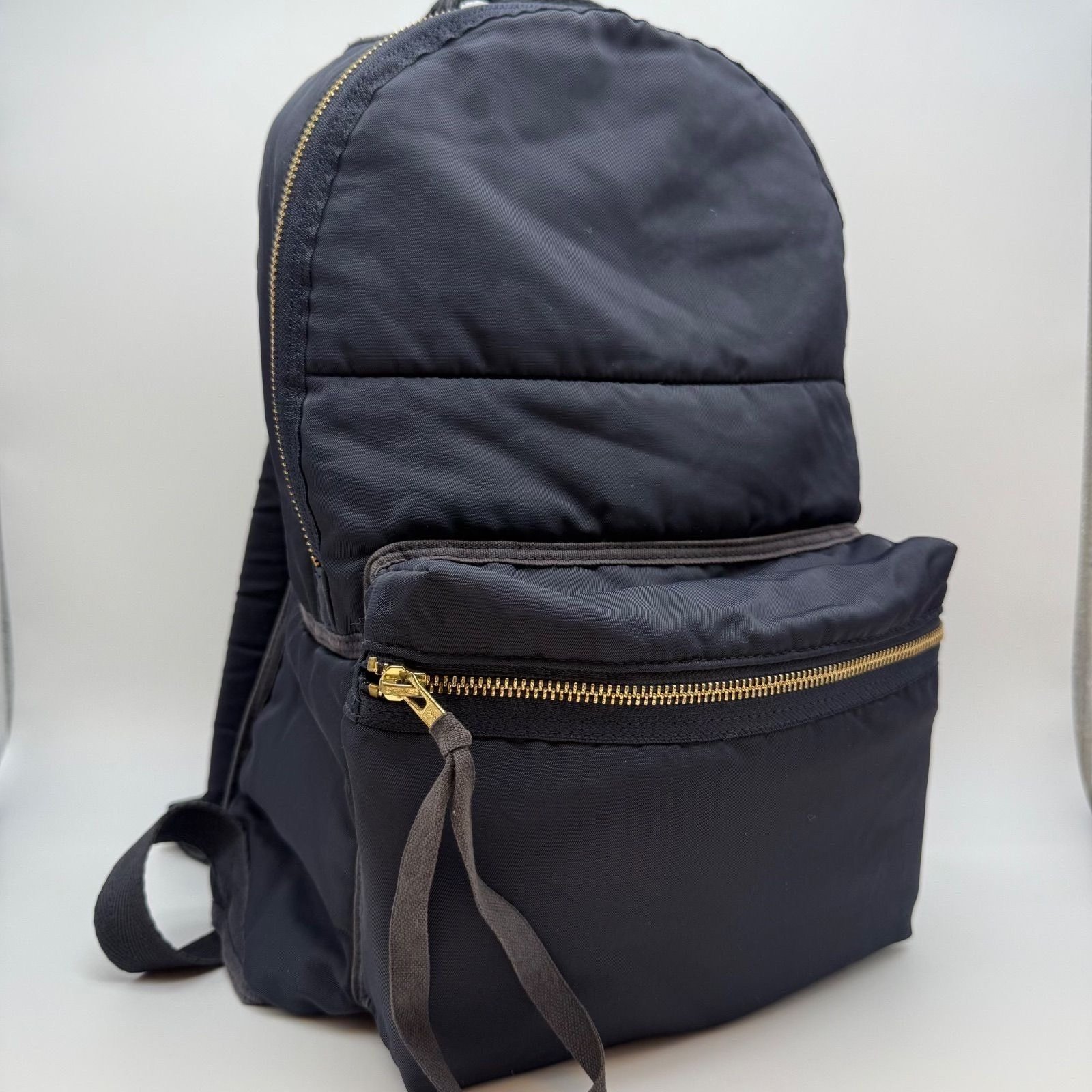 PORTER GIRL BULB Black Backpack — front