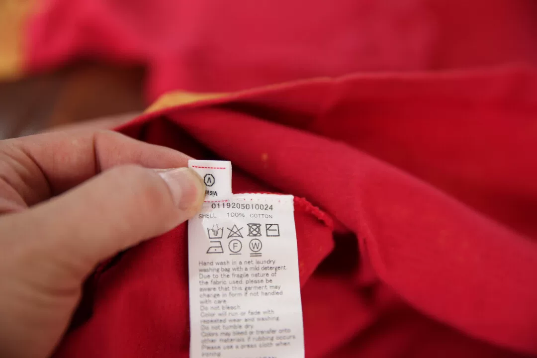 Visvim Flamma Jumbo S/S Red Tee — back