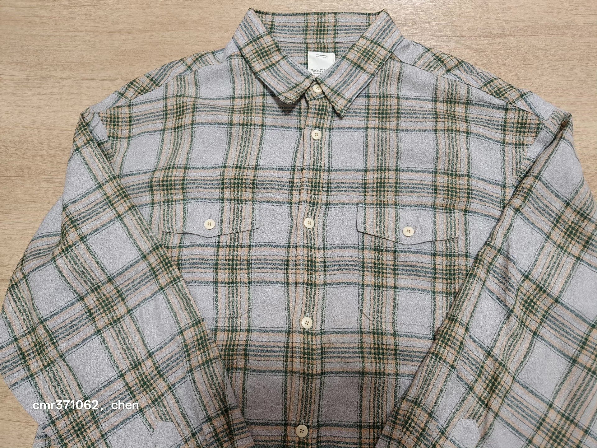 VISVIM 24SS Pioneer Long-Sleeve Shirt — detail