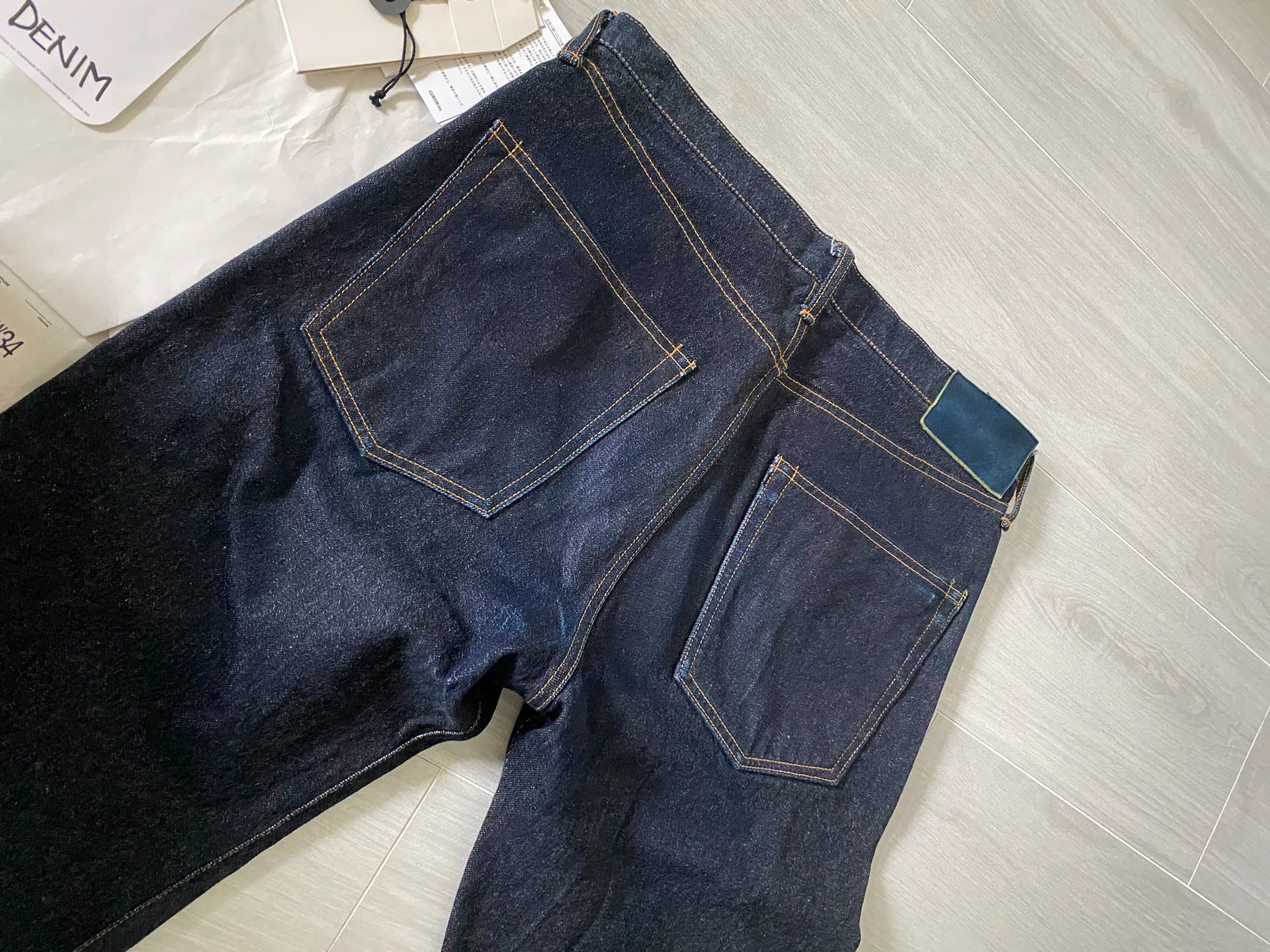 VISVIM 23AW SOCIAL SCULPTURE 01 Jeans — back