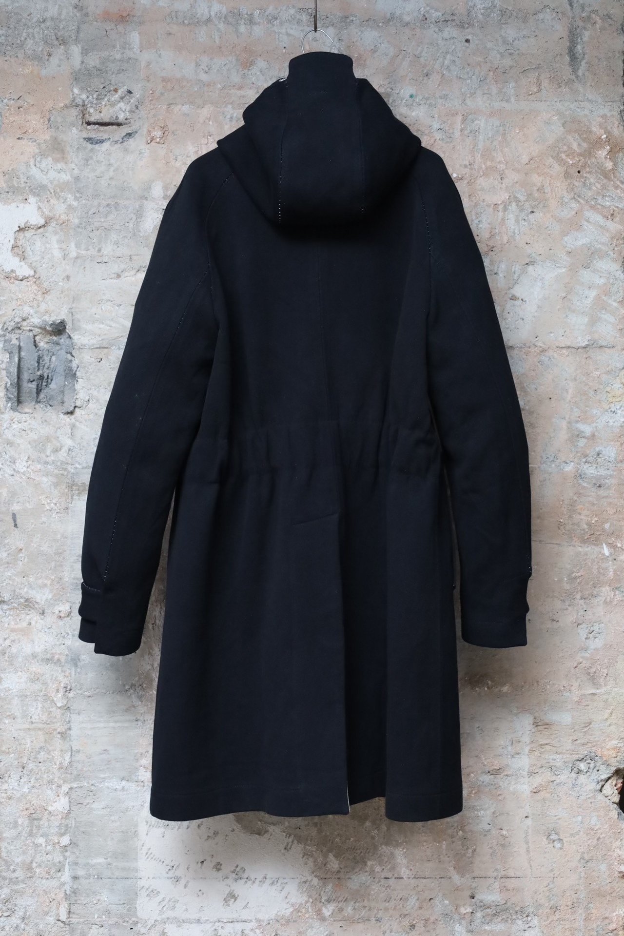 Carol Christian Poell CCP2733 Black Coat — detail