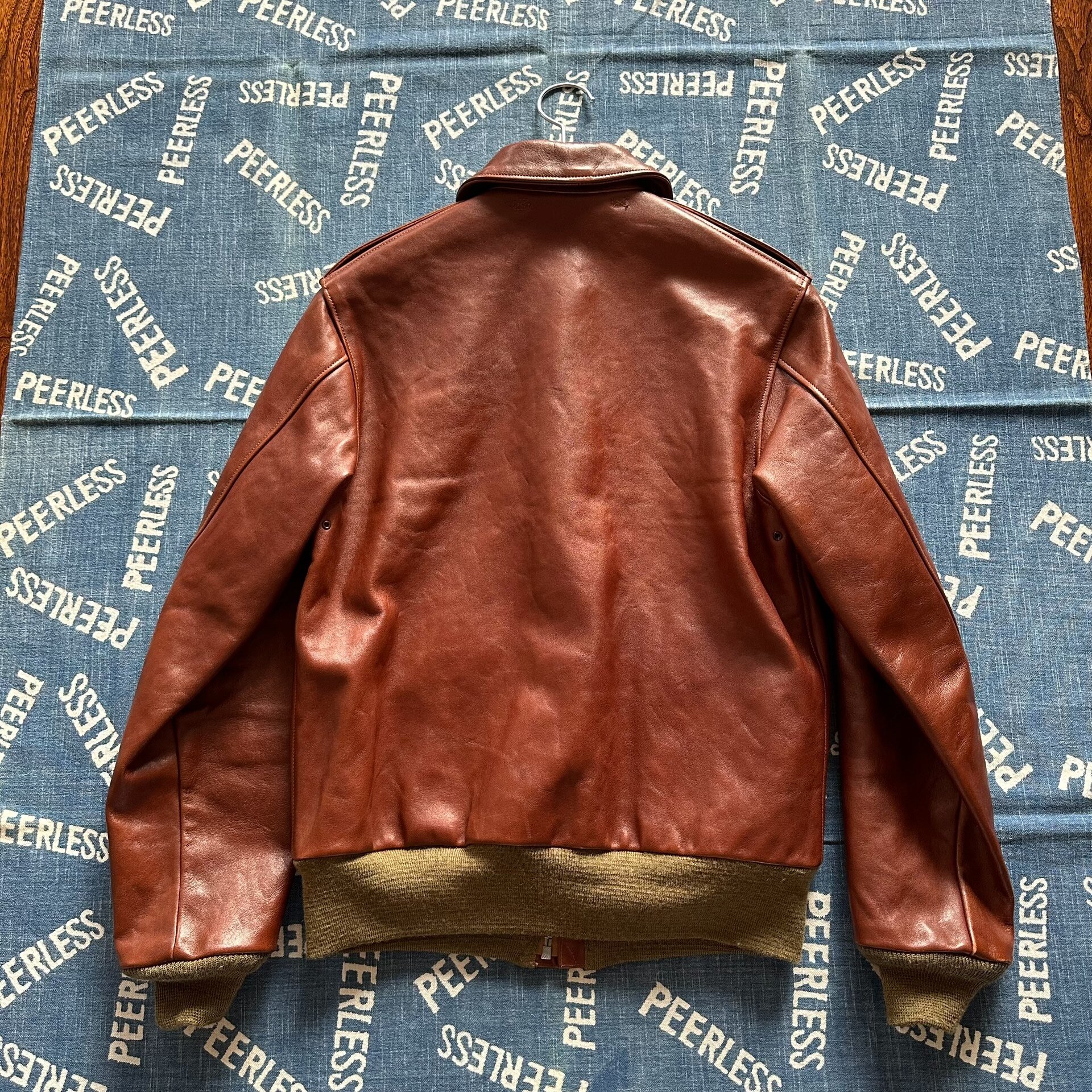 The Real McCoy's A2 Horsehide Jacket — front