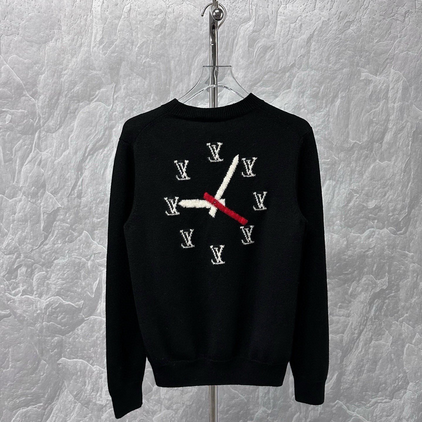 Louis Vuitton LV Clock Wool Sweater — back