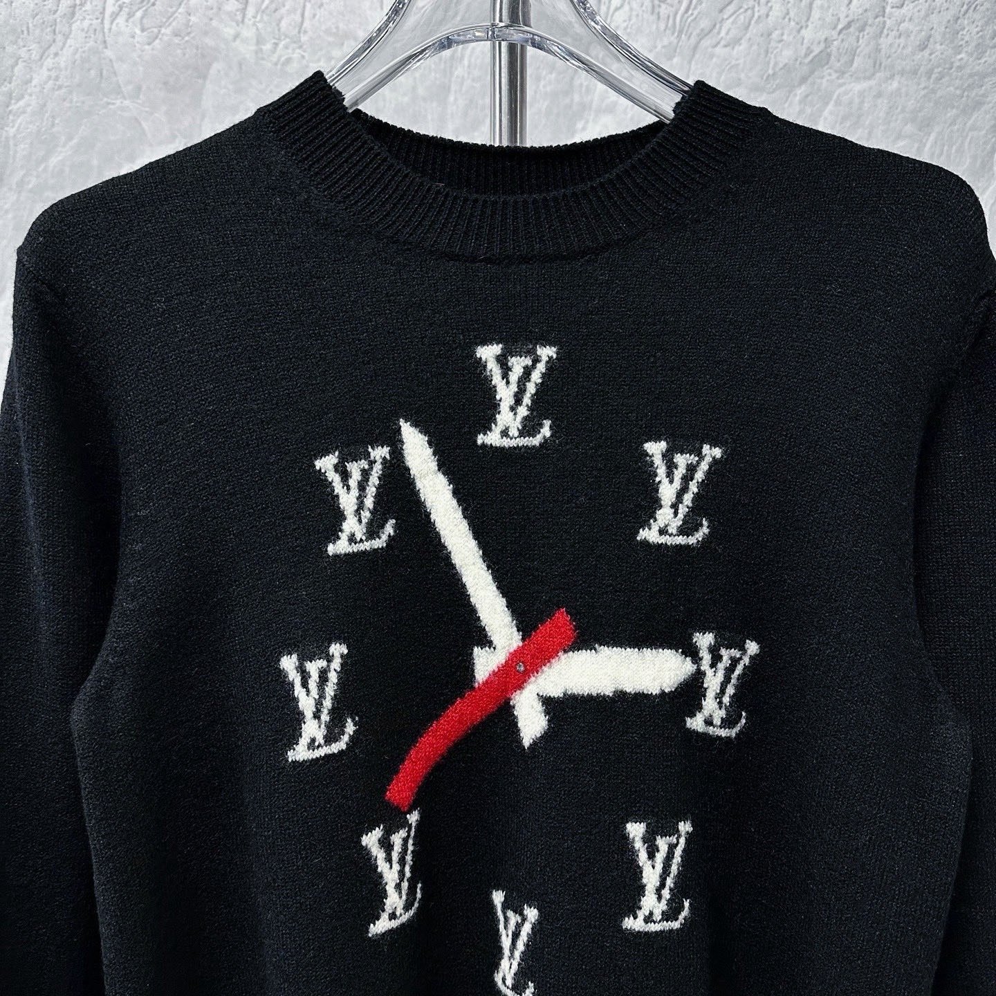 Louis Vuitton LV Clock Wool Sweater — front