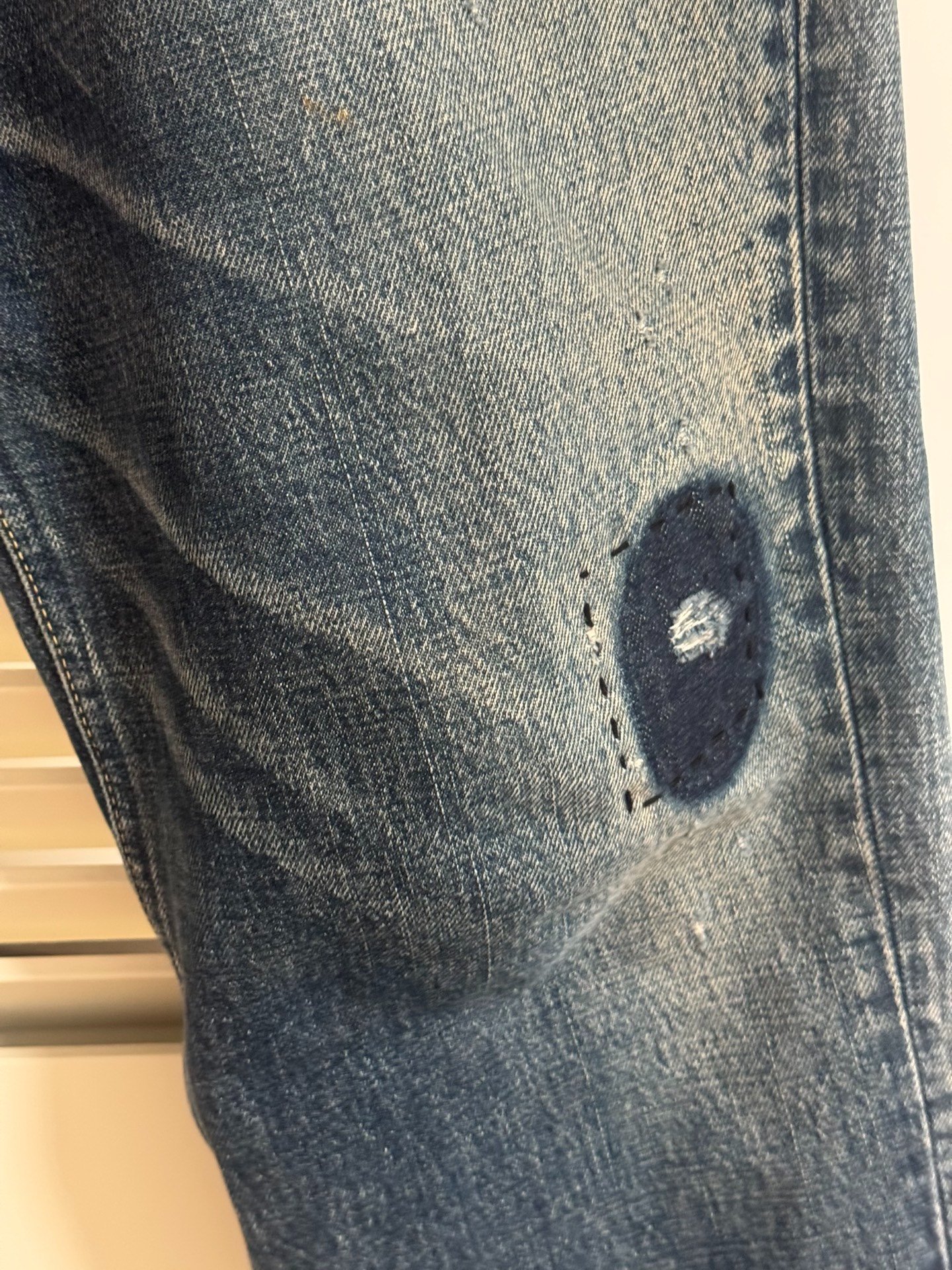 Visvim Social Sculpture 03 Jeans — detail