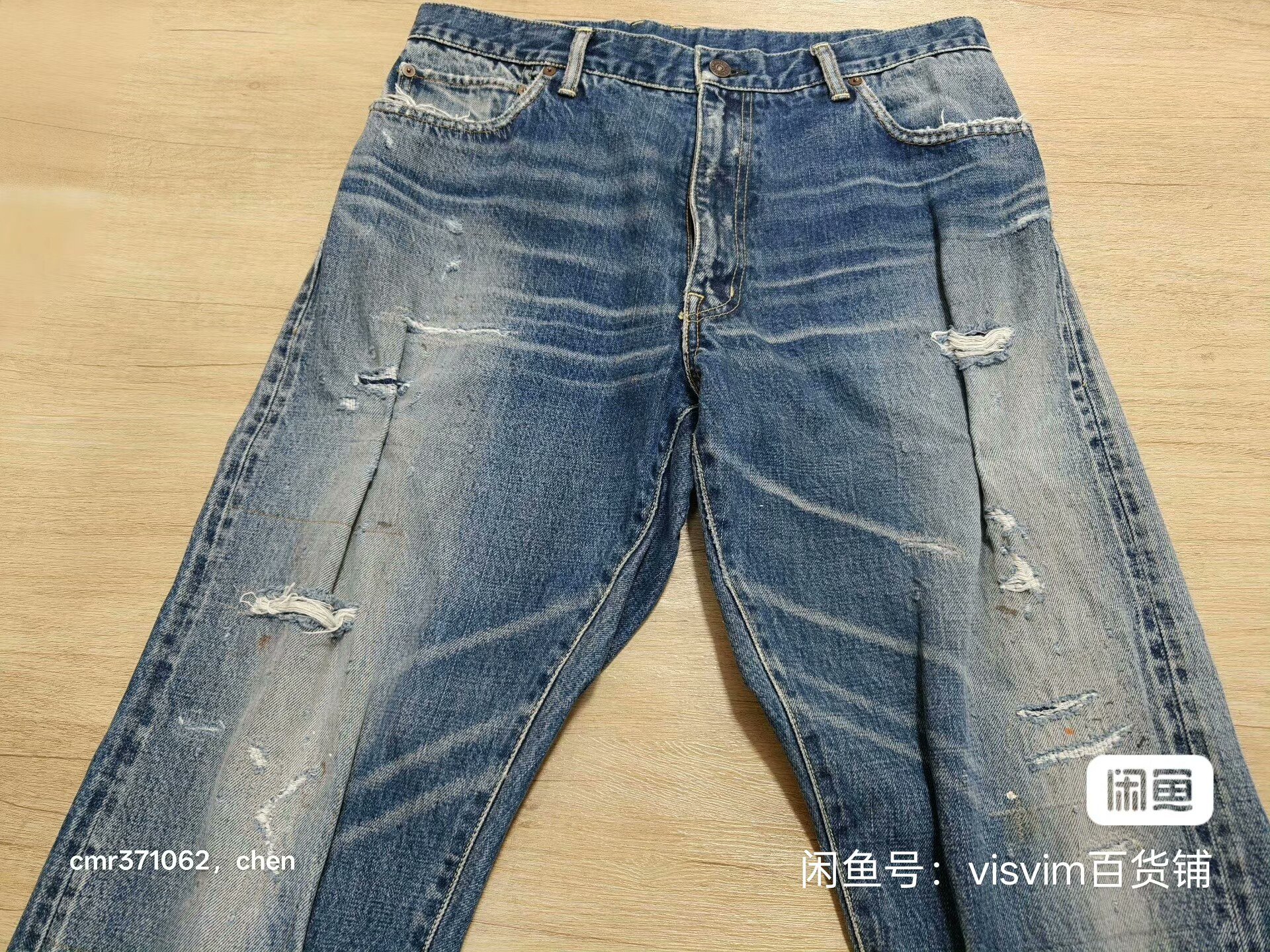 VISVIM 22SS Journeyman Pants Tacked D27 — detail