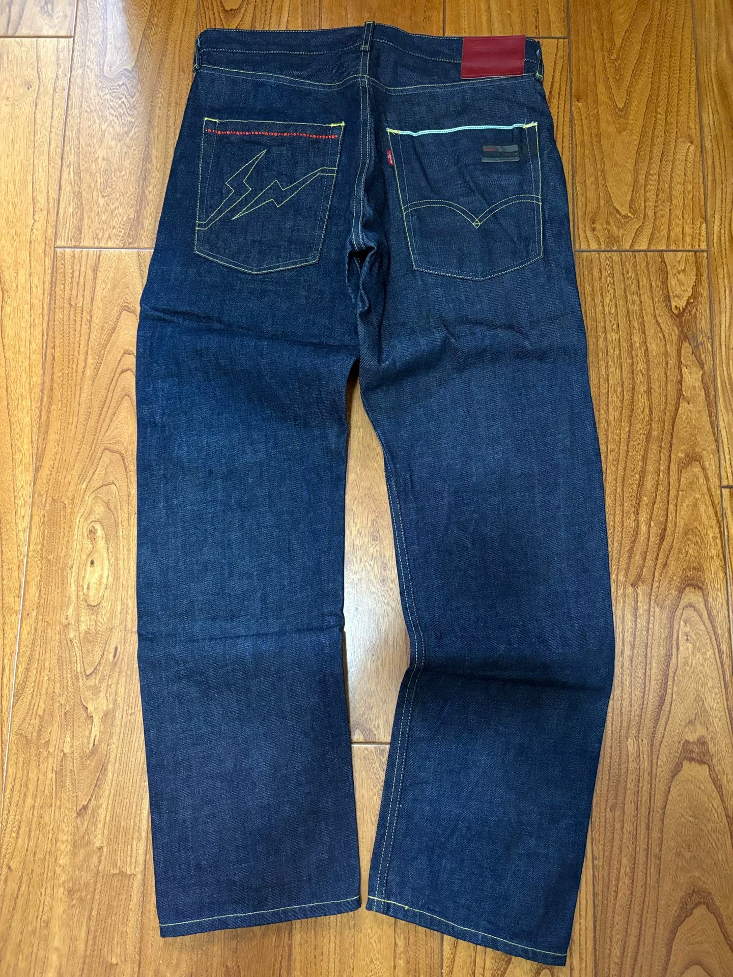 Levi's Fenom Disco Red Diamond Unwashed Jeans