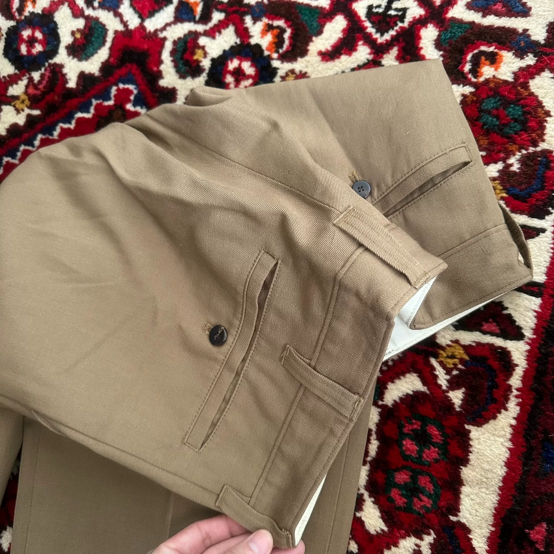 VISVIM 19AW MCCLOUD SLACKS W/L — detail