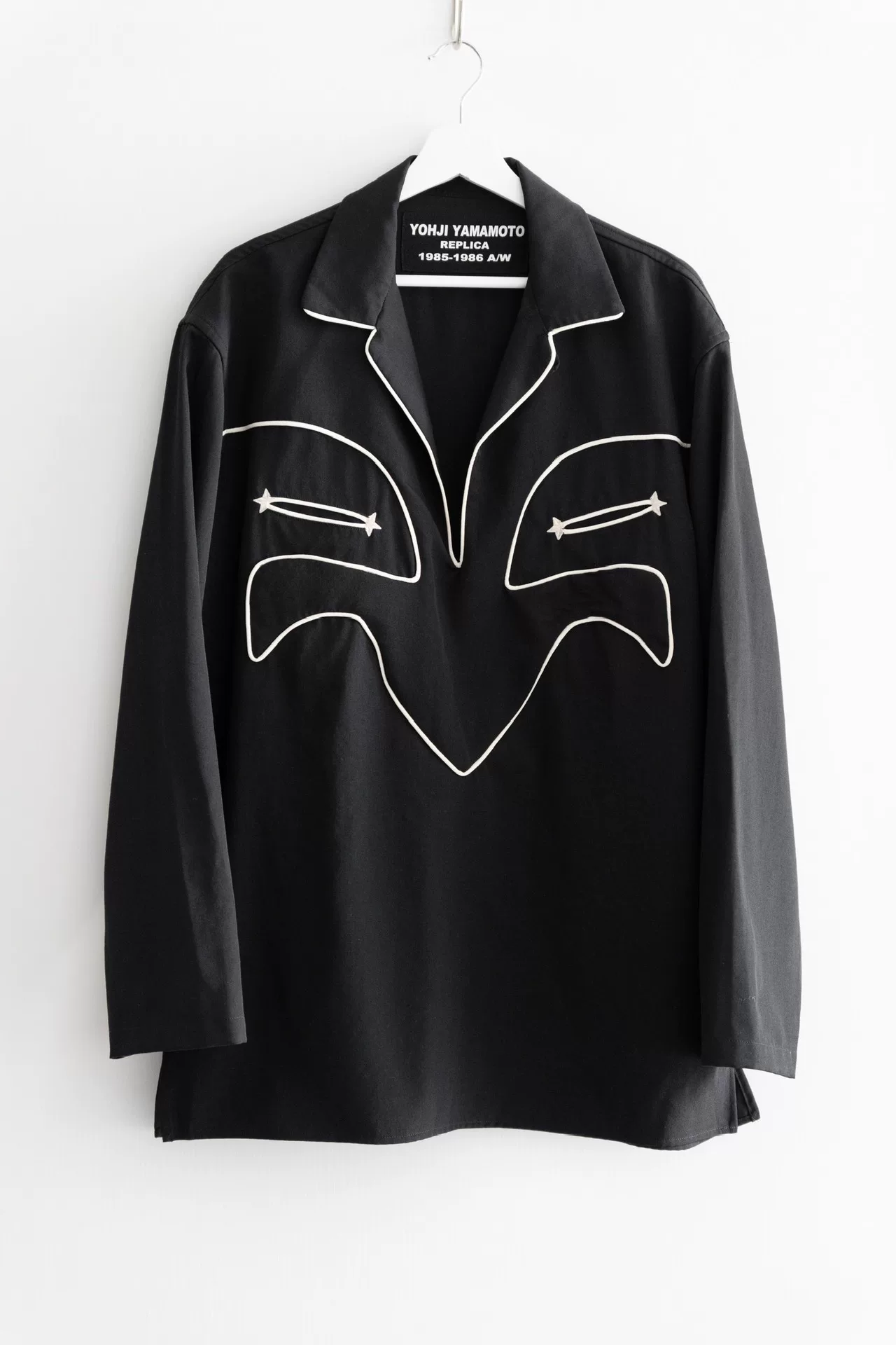 Yohji Yamamoto 85AW Semi-Placket Western Shirt
