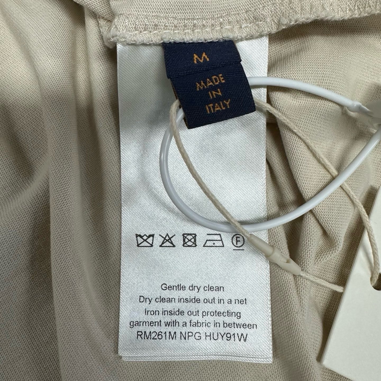 Louis Vuitton LV SS26 Logo Print T-shirt — label