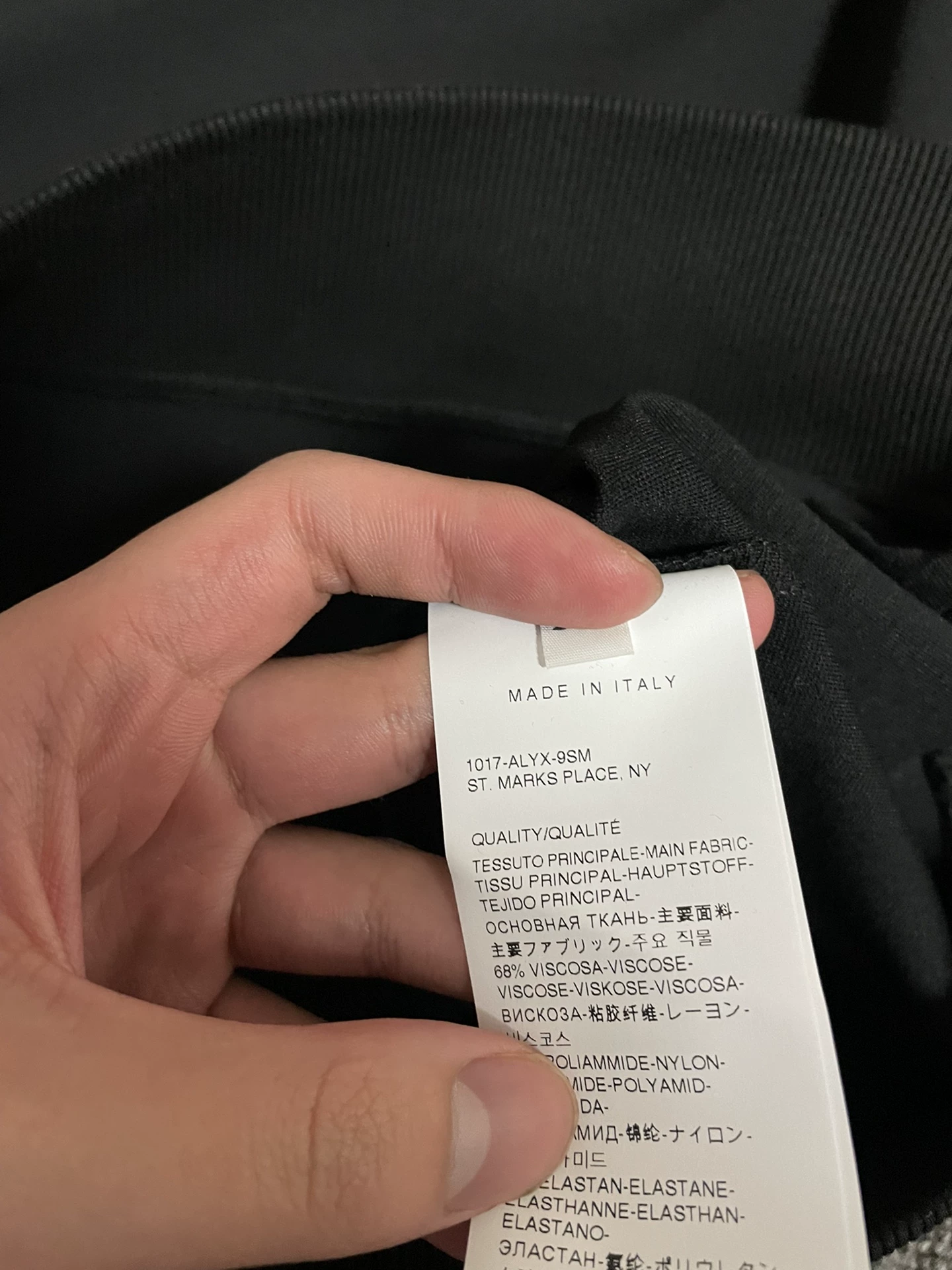 Alyx Lightweight Sweatshirt XL — detail