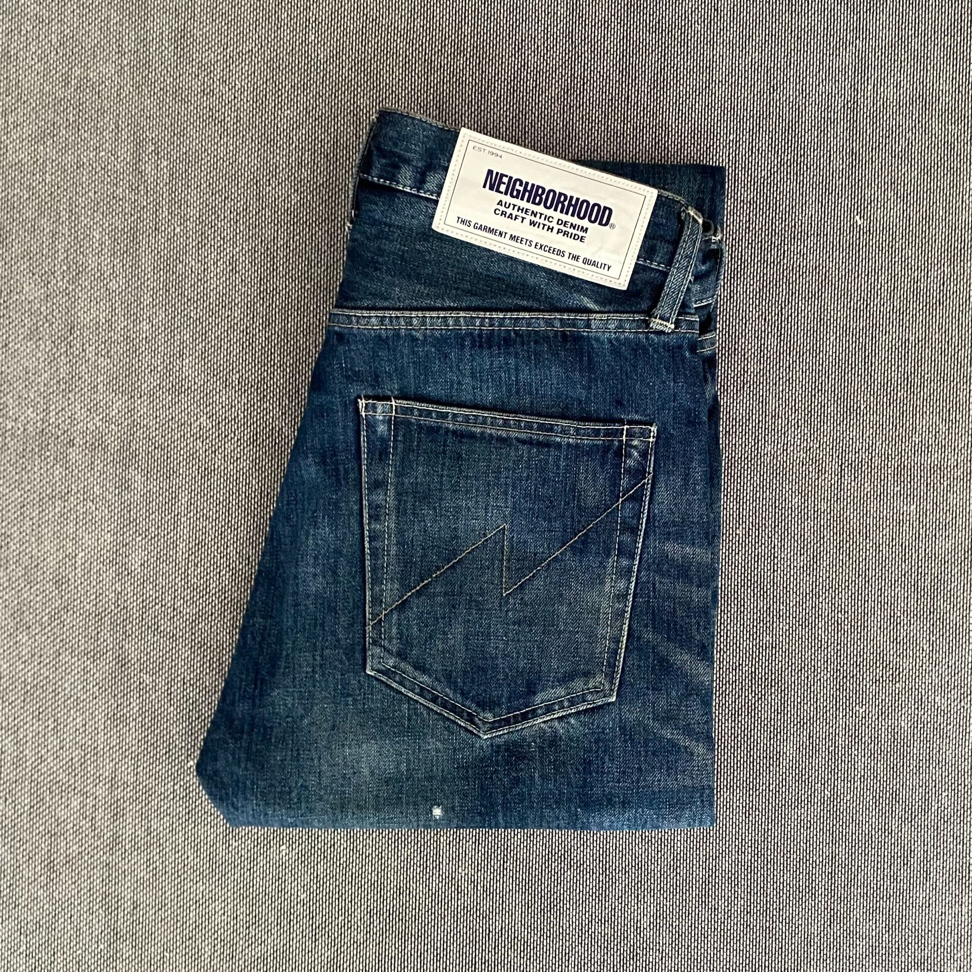 Neighborhood 19AW Basic Washed Jeans