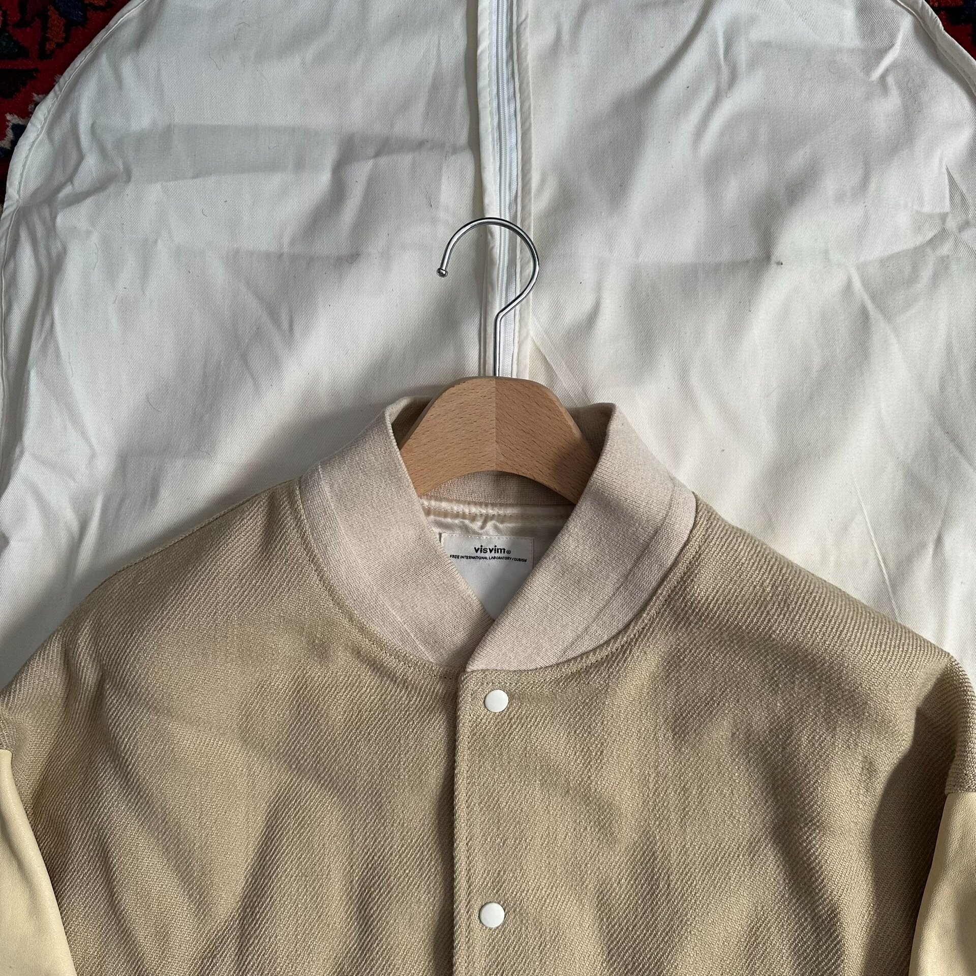 VISVIM 20AW VARSITY SB JKT Size 4 — label