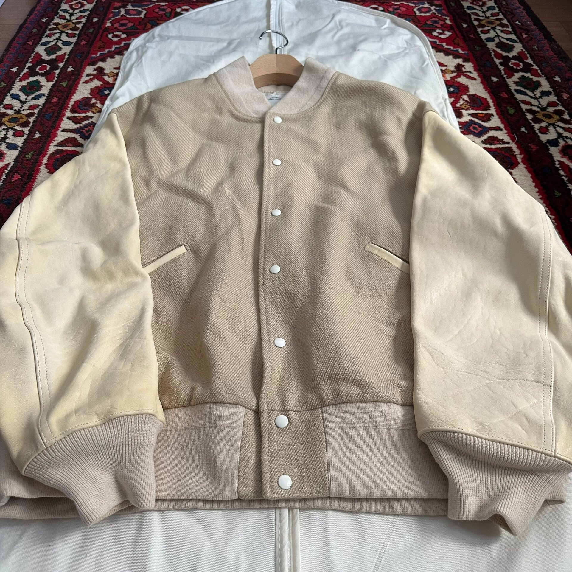 VISVIM 20AW VARSITY SB JKT Size 4 — back