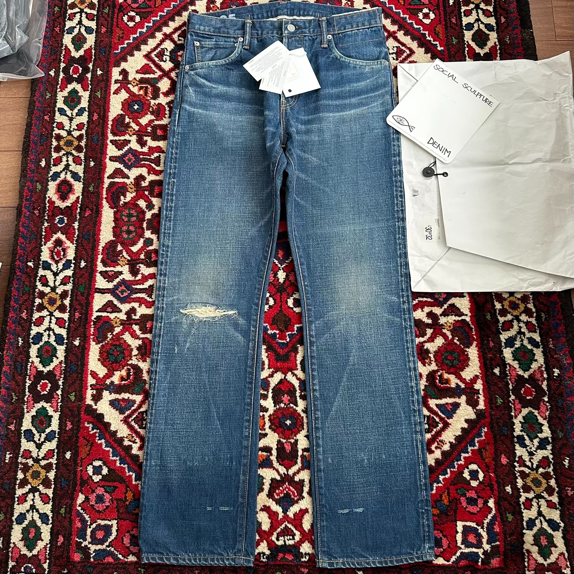 visvim 20AW 16D25 Distressed Jeans