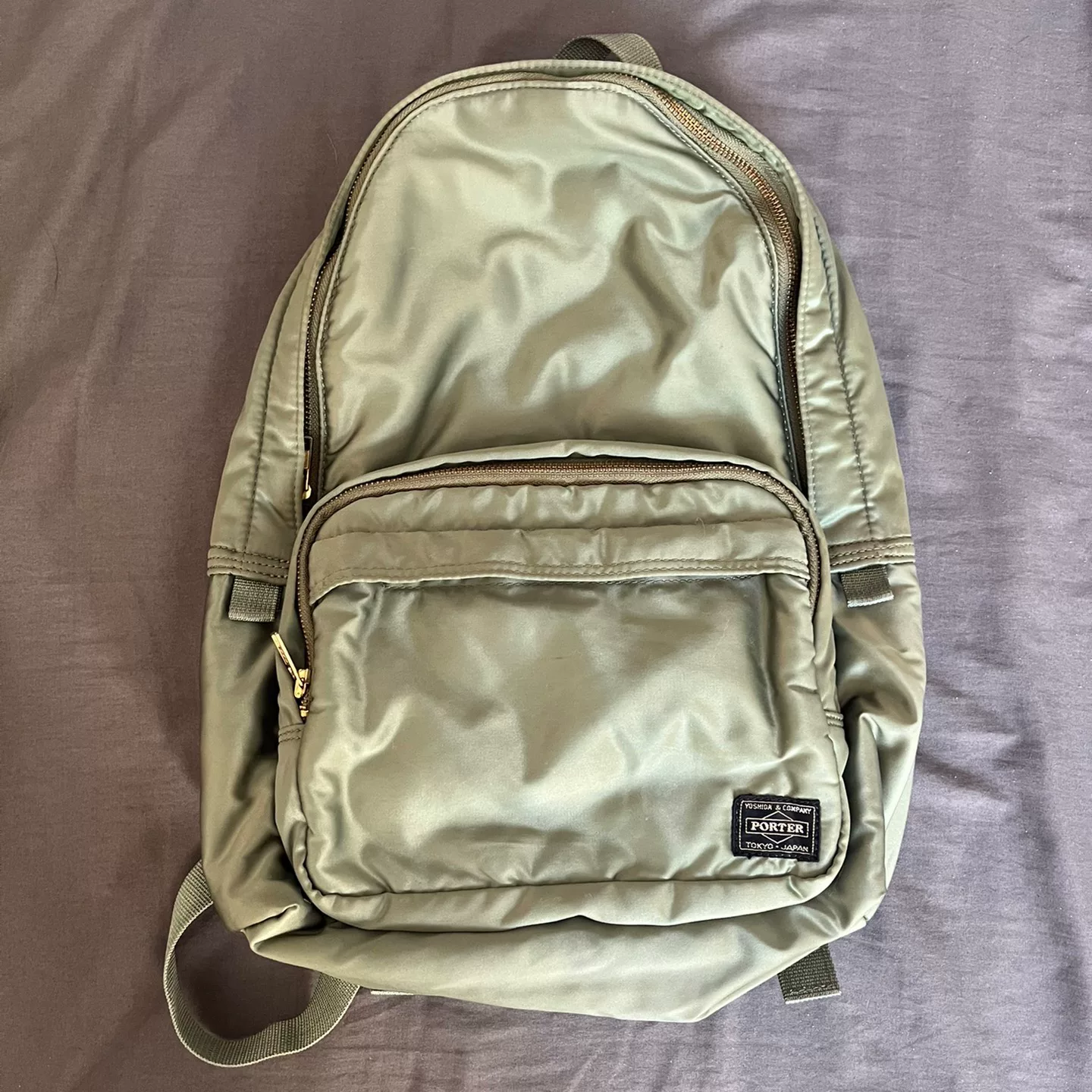 Sage Green Porter Tanker Backpack