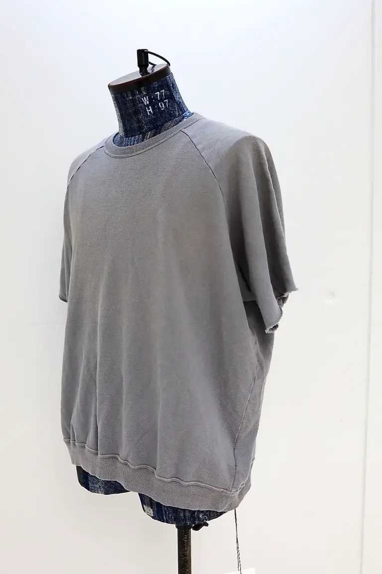 APRESSE Vintage Short Sleeve Sweatshirt — label