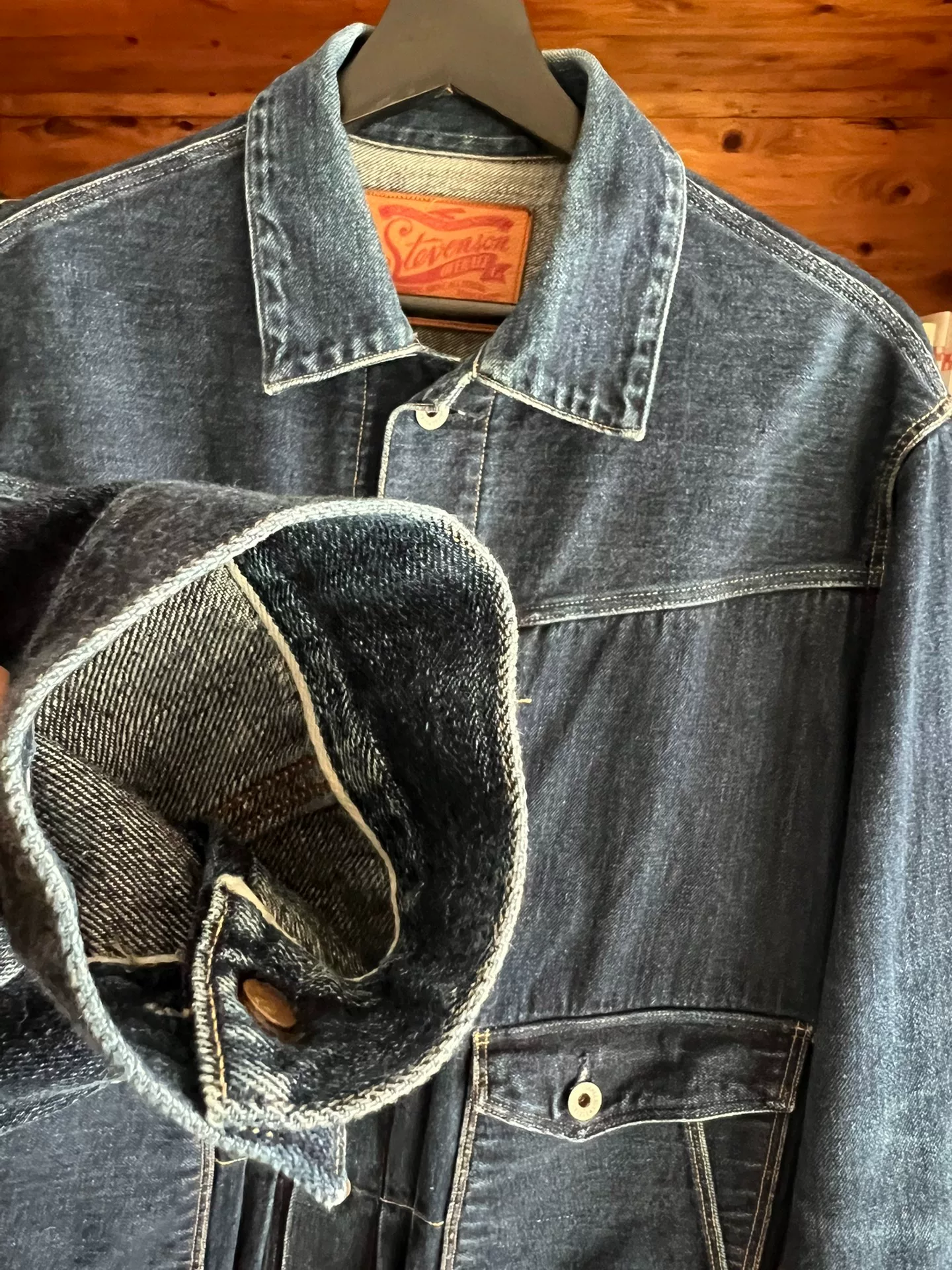 Stevenson Overall Co. Rancher 202 — label