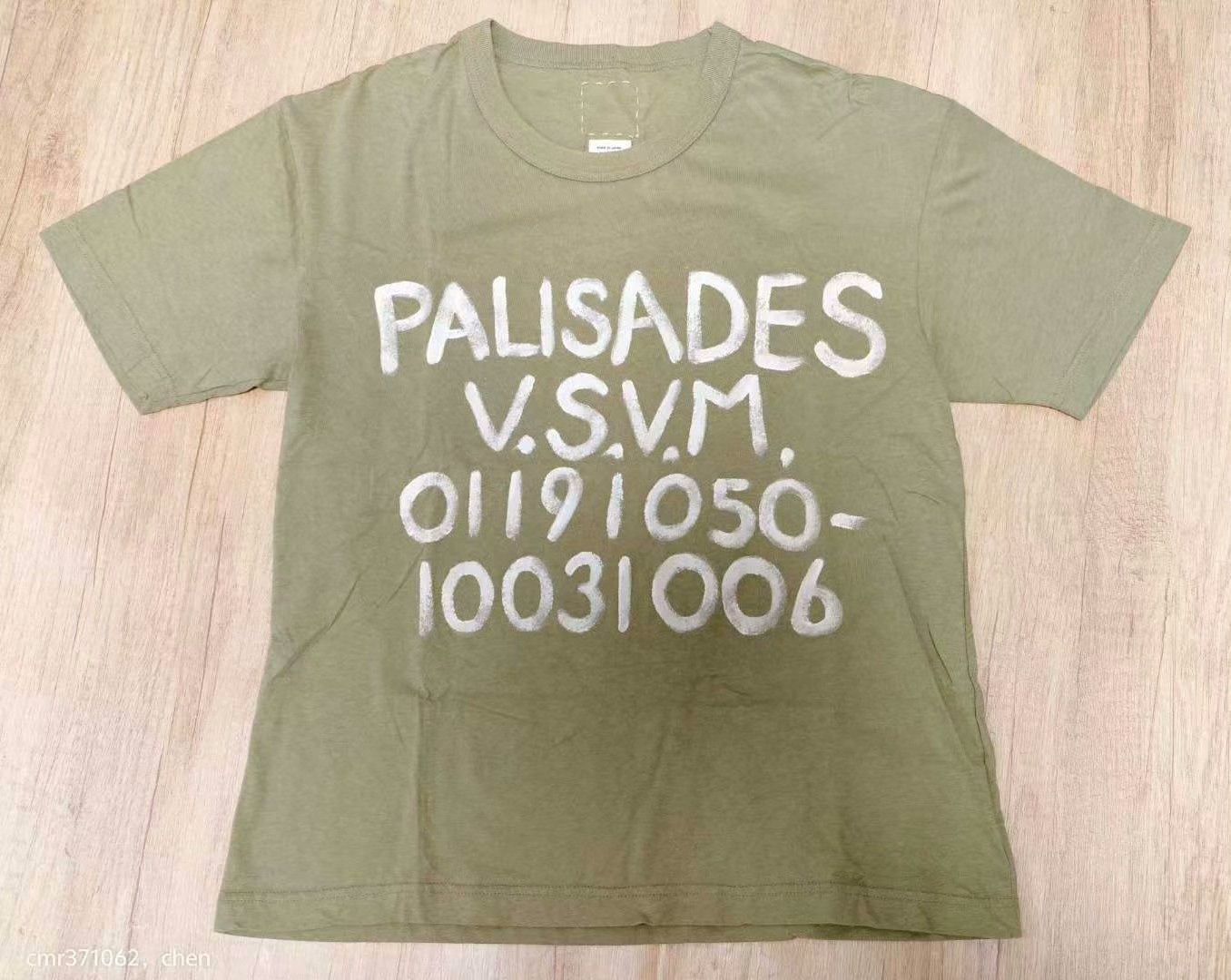 visvim 19ss Jumbo Tee S/S Palisades