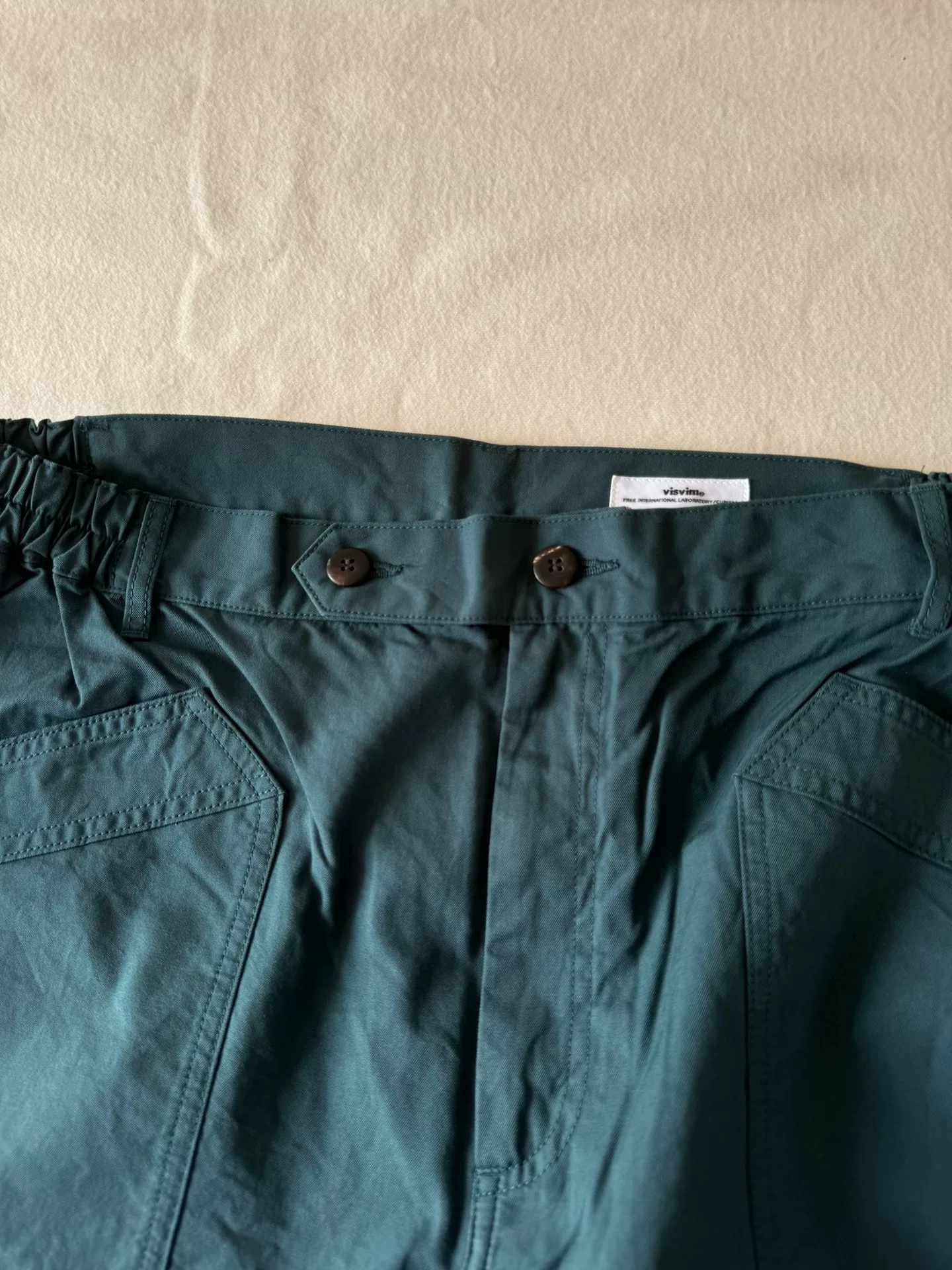 VISVIM 24SS Carrol Racing Pants — detail